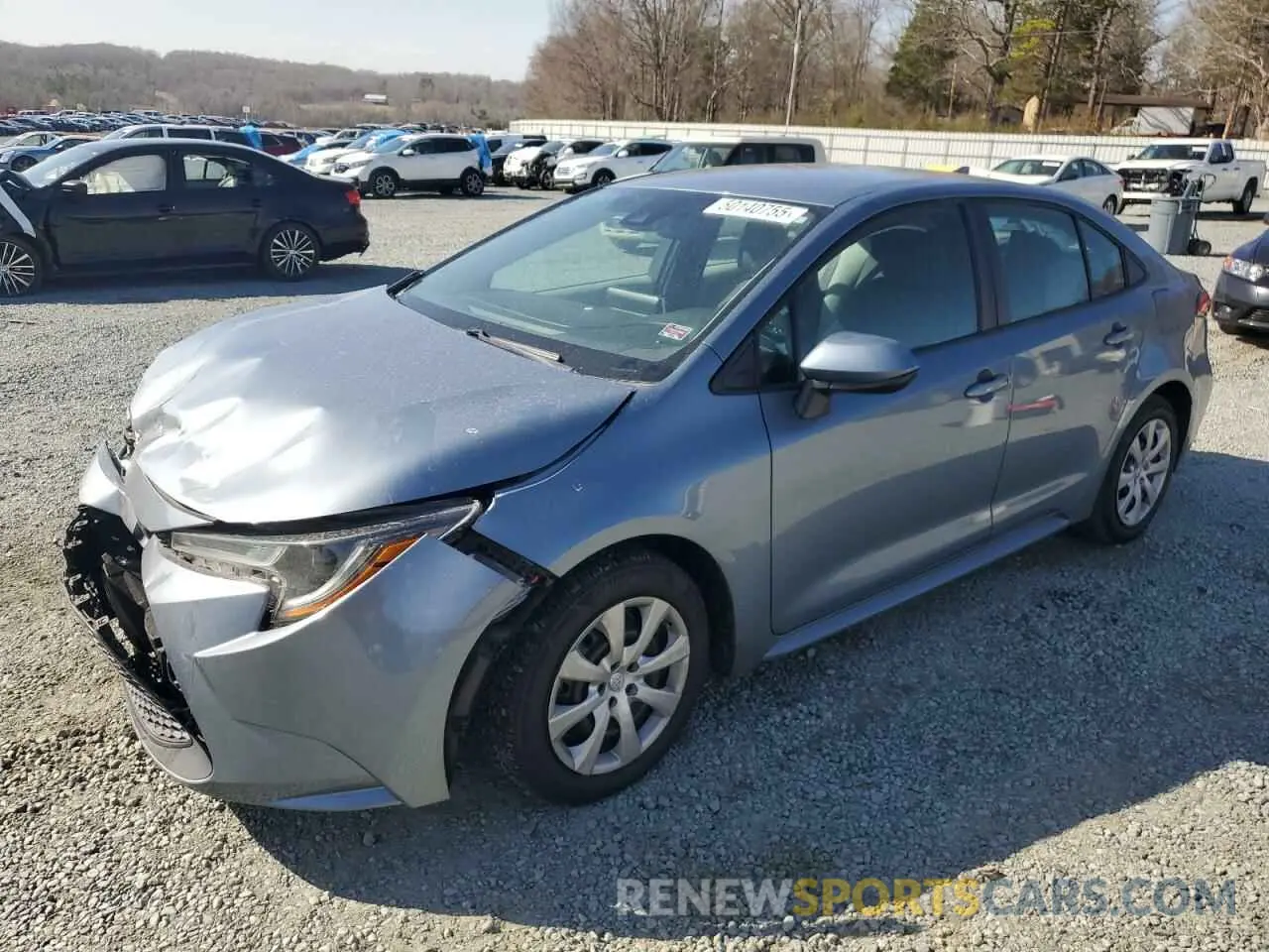 1 fotografías del automóvil dañado 5YFEPRAE5LP069244 TOYOTA COROLLA 2020