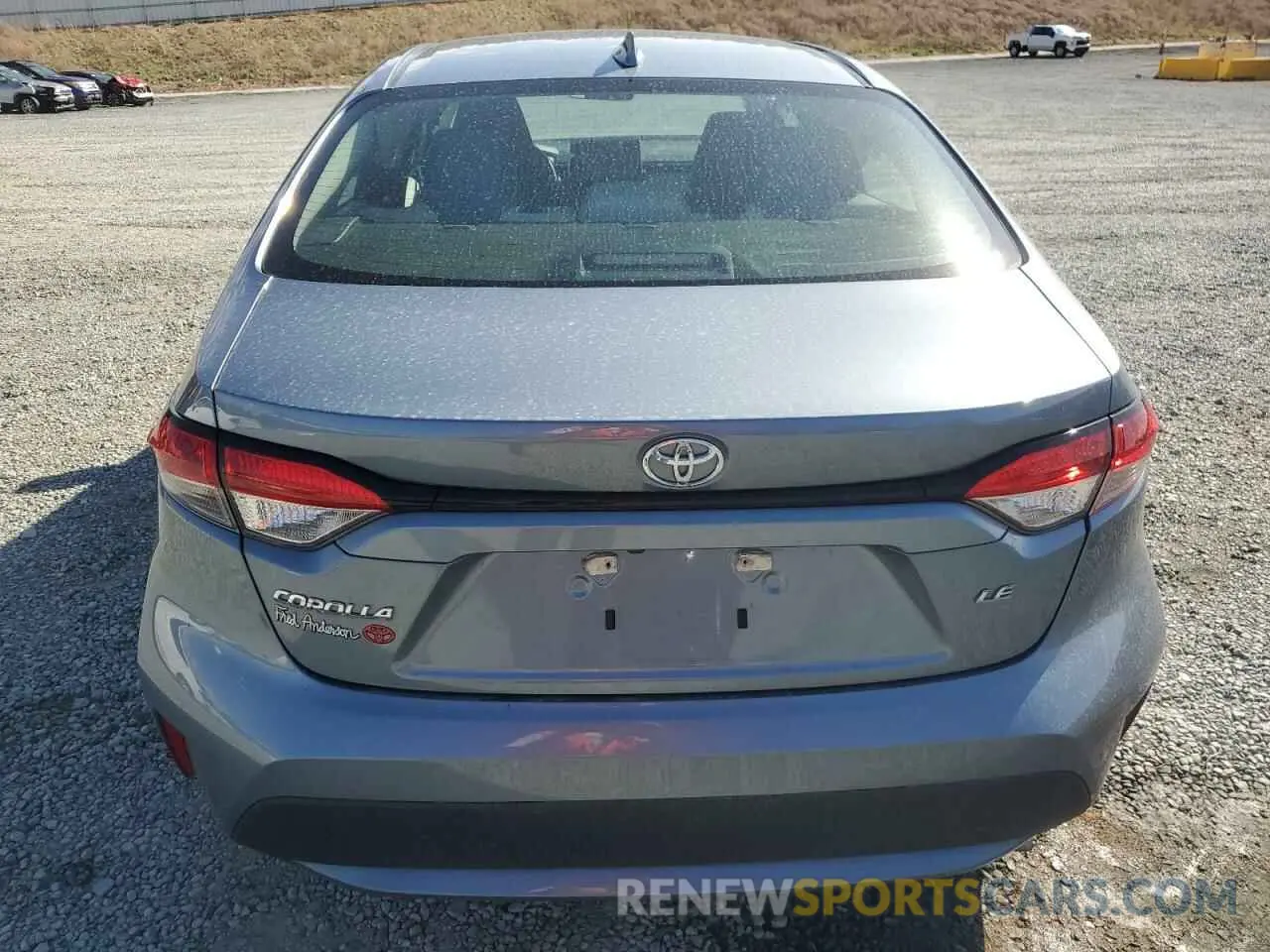 6 fotografías del automóvil dañado 5YFEPRAE5LP069244 TOYOTA COROLLA 2020