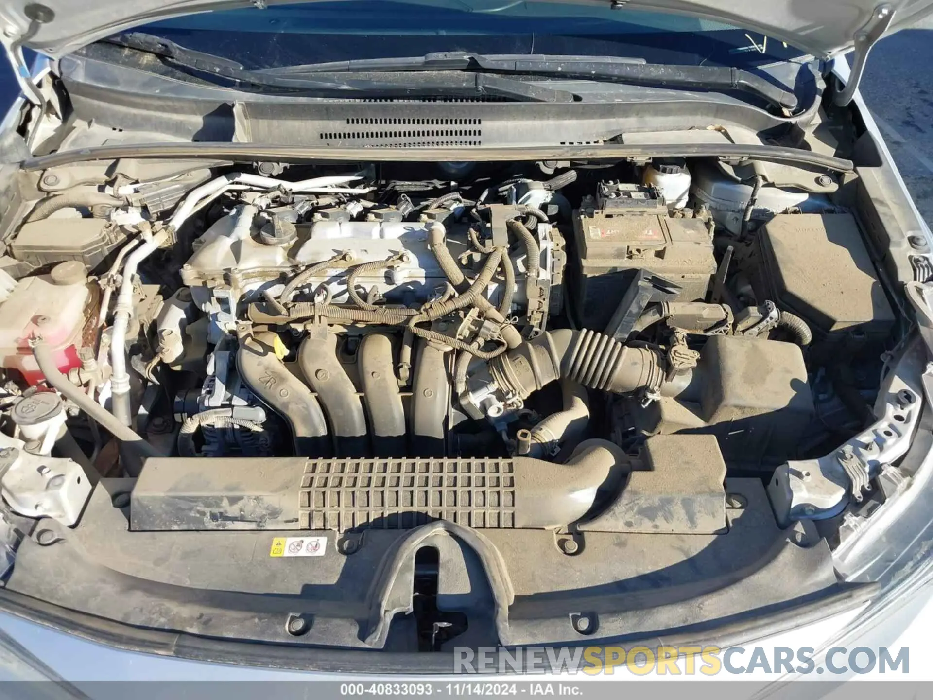 10 fotografías del automóvil dañado 5YFEPRAE5LP069714 TOYOTA COROLLA 2020