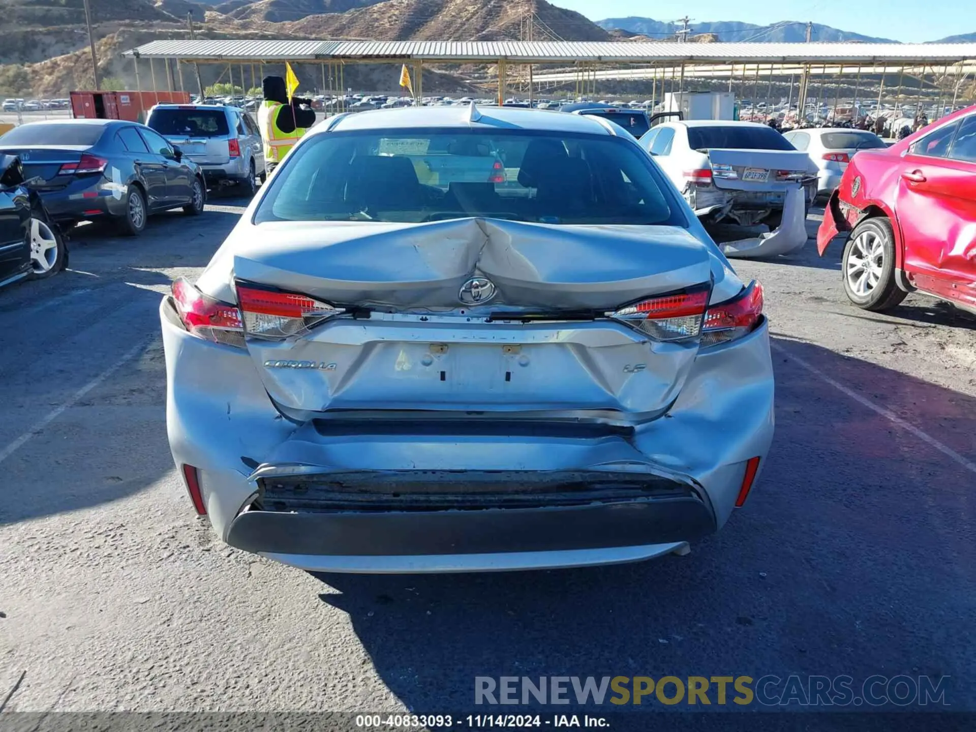 16 fotografías del automóvil dañado 5YFEPRAE5LP069714 TOYOTA COROLLA 2020