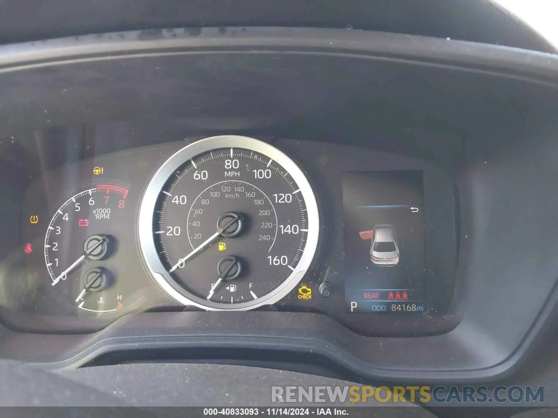 7 fotografías del automóvil dañado 5YFEPRAE5LP069714 TOYOTA COROLLA 2020