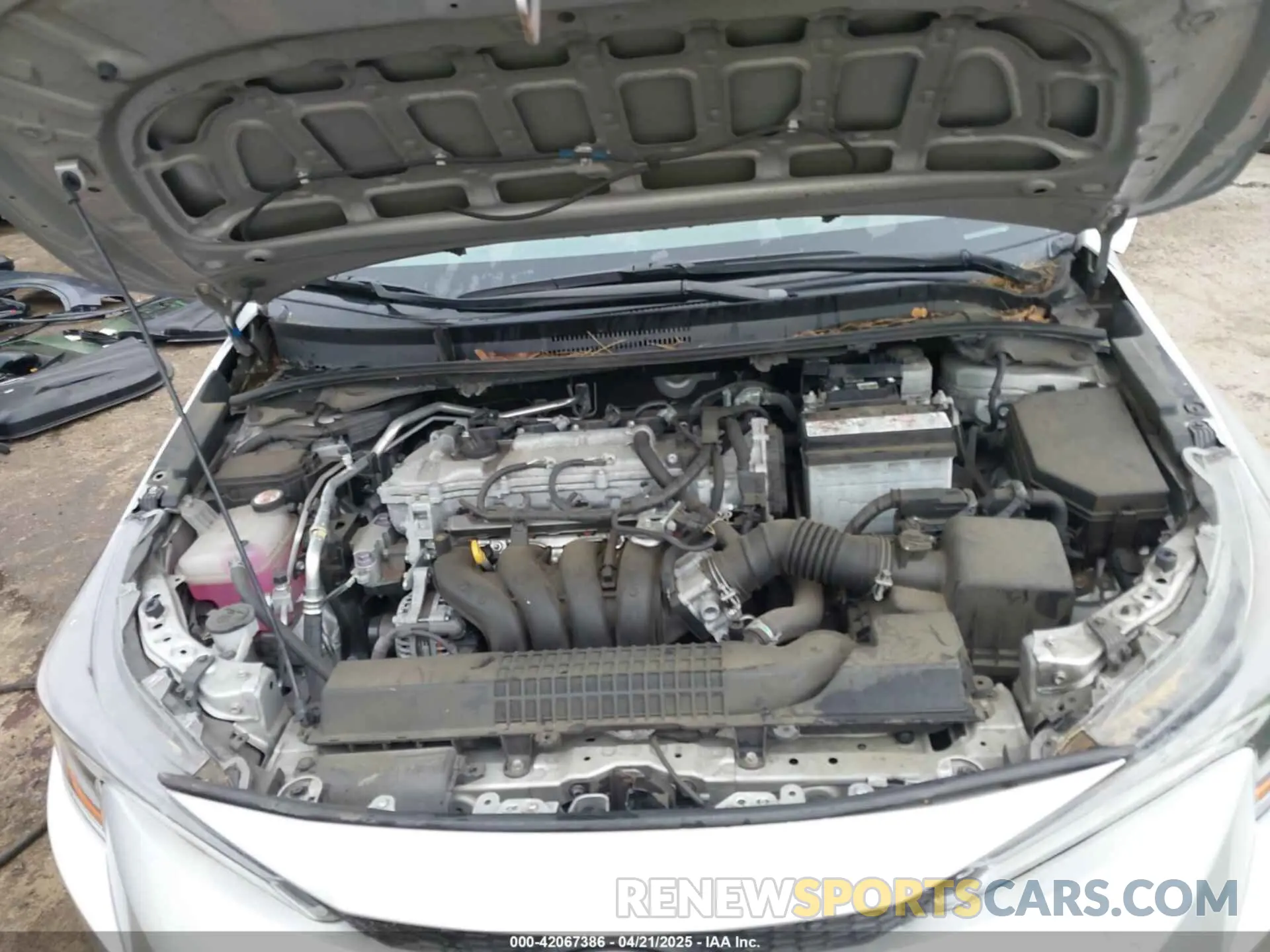 10 fotografías del automóvil dañado 5YFEPRAE5LP070006 TOYOTA COROLLA 2020