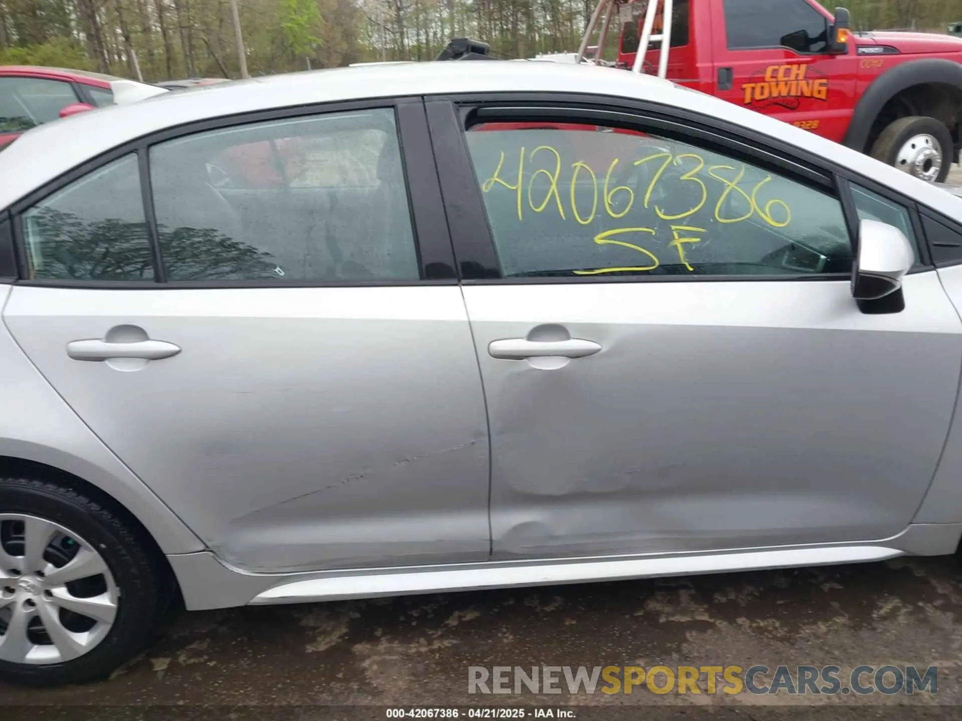 14 fotografías del automóvil dañado 5YFEPRAE5LP070006 TOYOTA COROLLA 2020