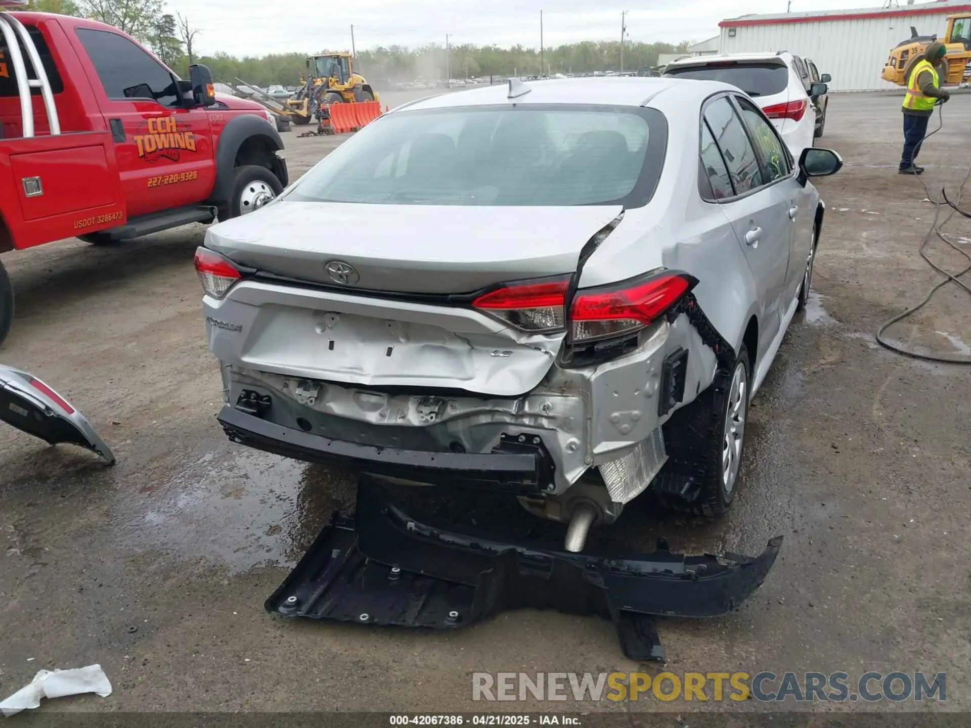 6 fotografías del automóvil dañado 5YFEPRAE5LP070006 TOYOTA COROLLA 2020
