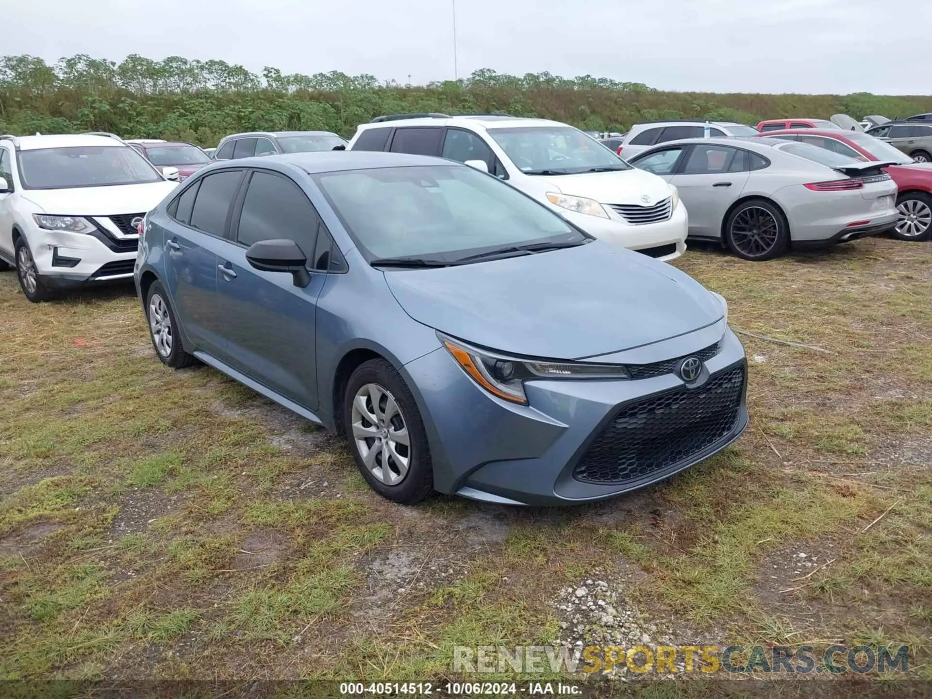1 fotografías del automóvil dañado 5YFEPRAE5LP071849 TOYOTA COROLLA 2020