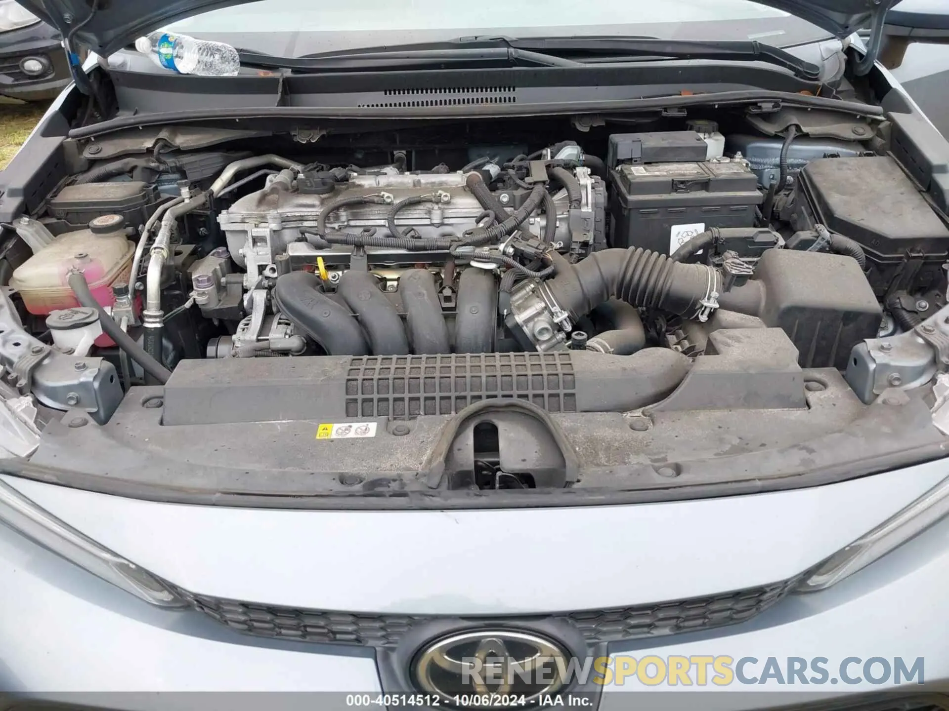 10 fotografías del automóvil dañado 5YFEPRAE5LP071849 TOYOTA COROLLA 2020