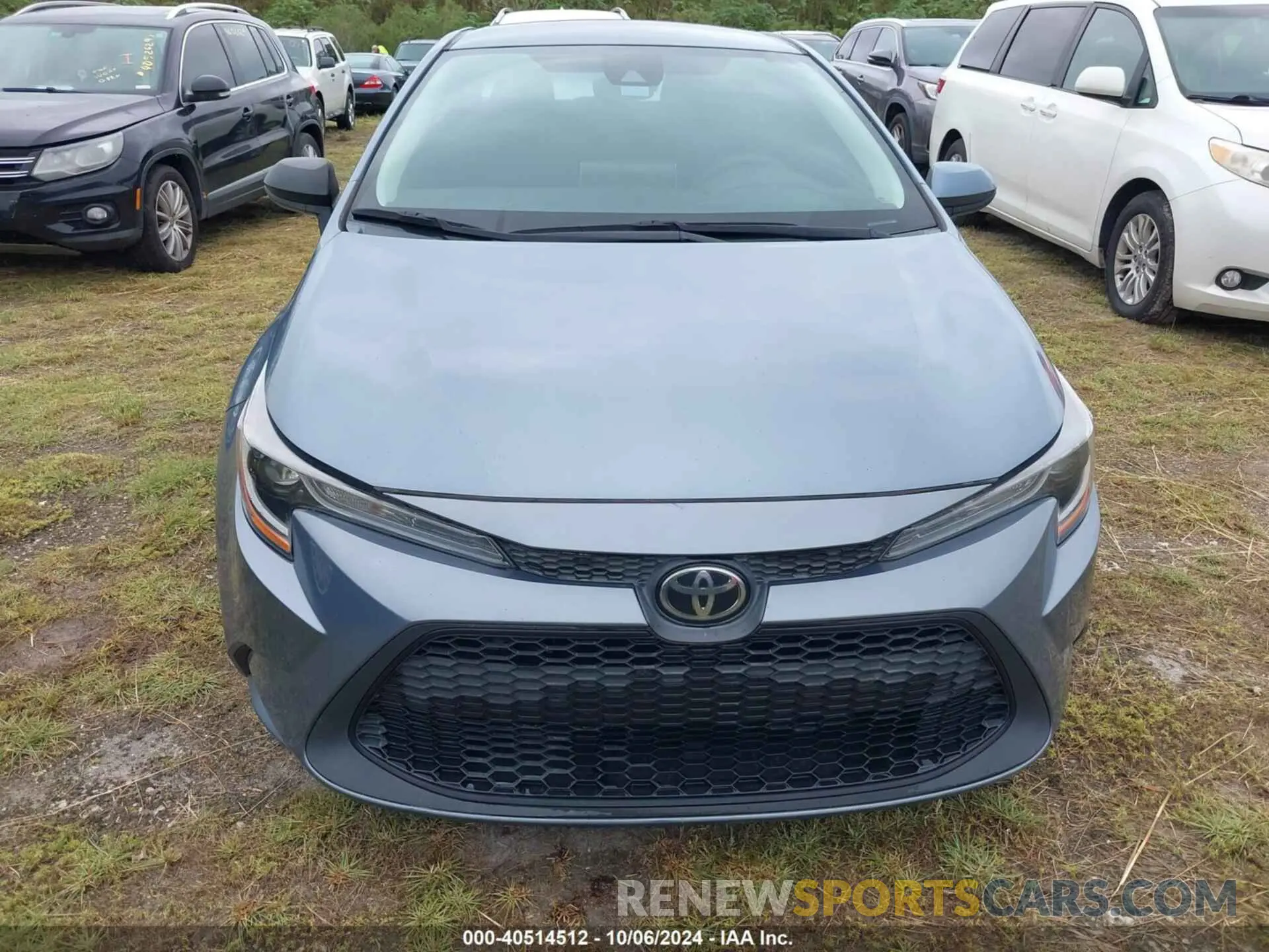 6 fotografías del automóvil dañado 5YFEPRAE5LP071849 TOYOTA COROLLA 2020