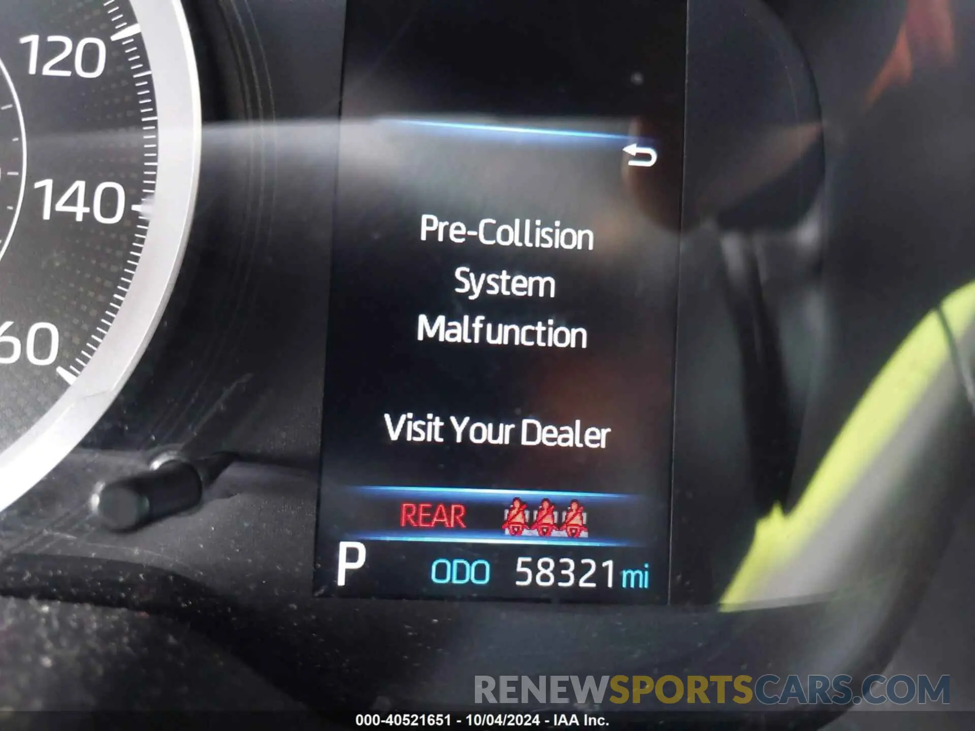 16 fotografías del automóvil dañado 5YFEPRAE5LP071933 TOYOTA COROLLA 2020