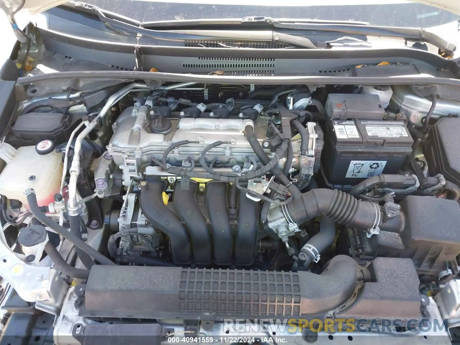 10 fotografías del automóvil dañado 5YFEPRAE5LP078588 TOYOTA COROLLA 2020