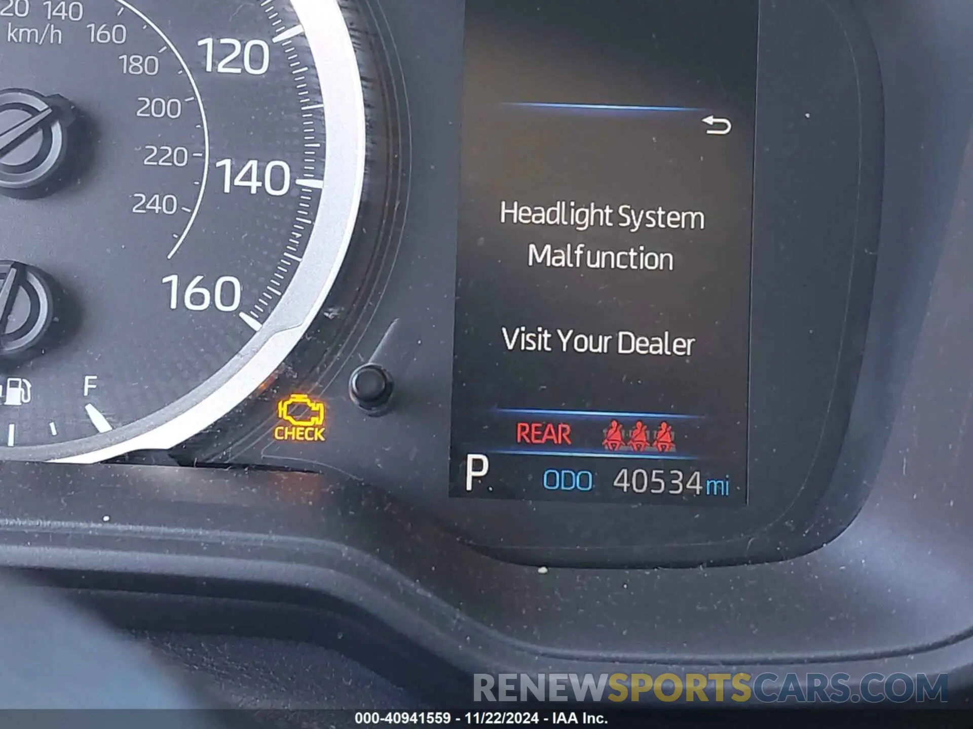 15 fotografías del automóvil dañado 5YFEPRAE5LP078588 TOYOTA COROLLA 2020