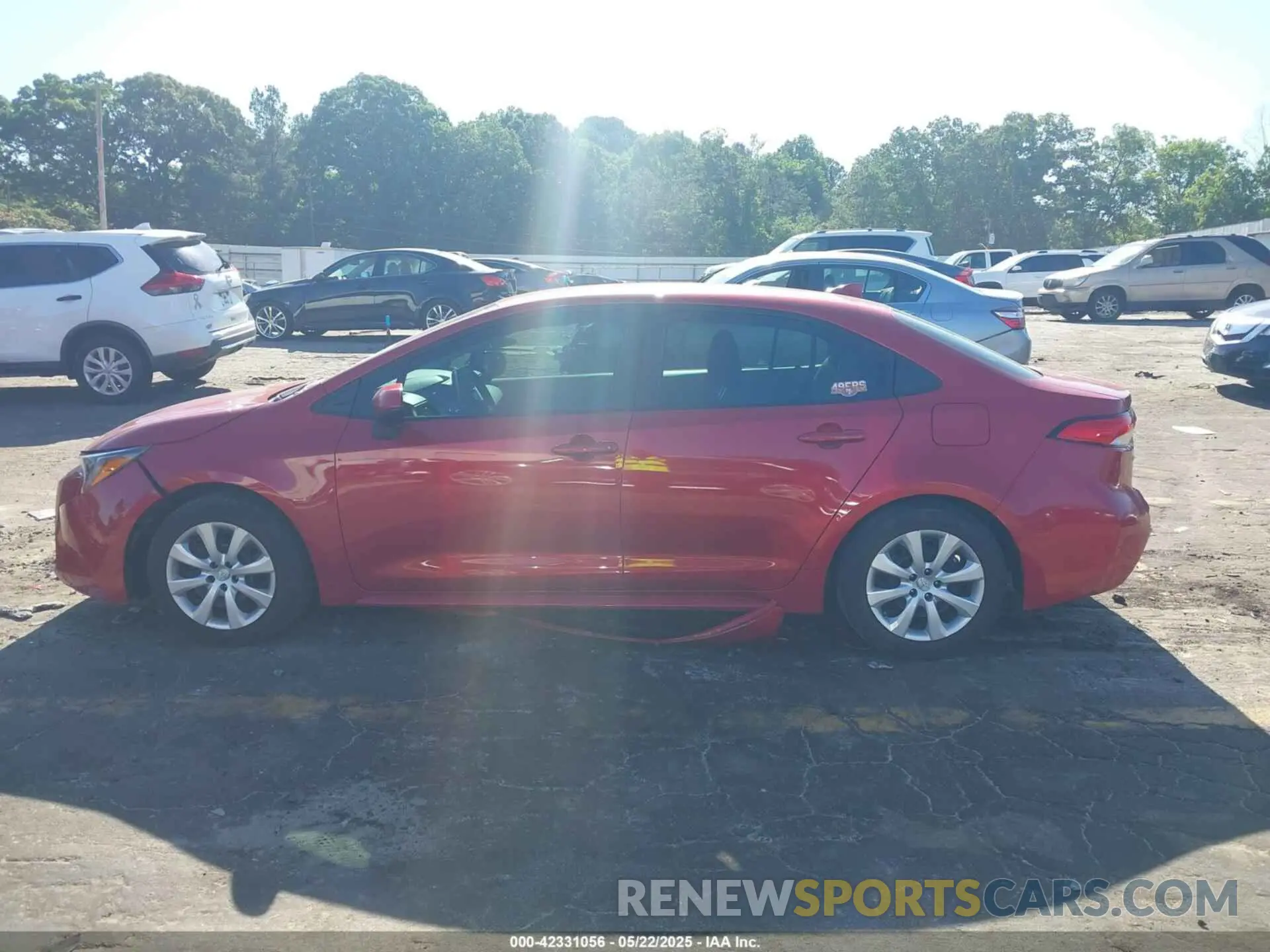 14 fotografías del automóvil dañado 5YFEPRAE5LP087730 TOYOTA COROLLA 2020