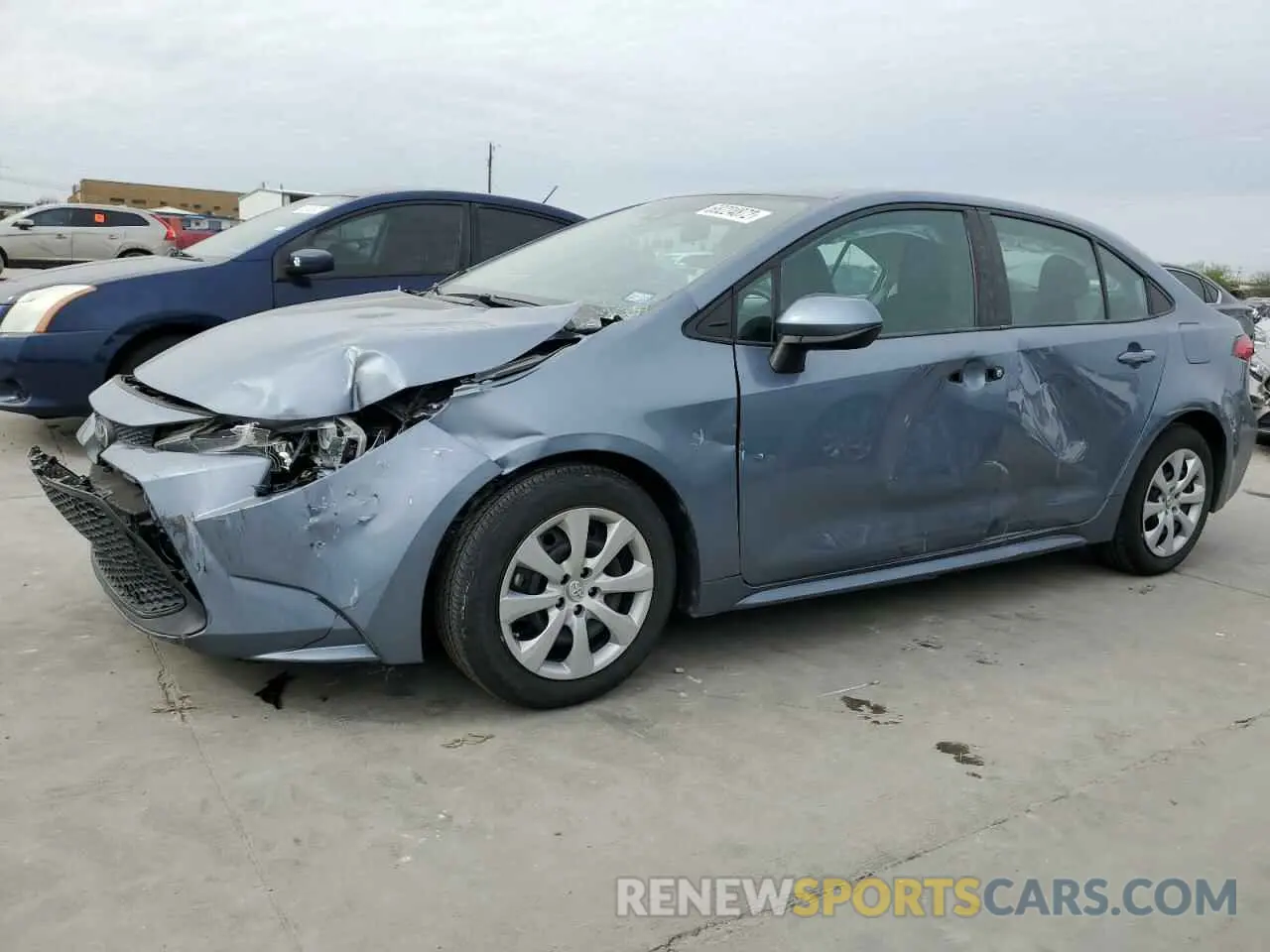 1 fotografías del automóvil dañado 5YFEPRAE5LP089316 TOYOTA COROLLA 2020