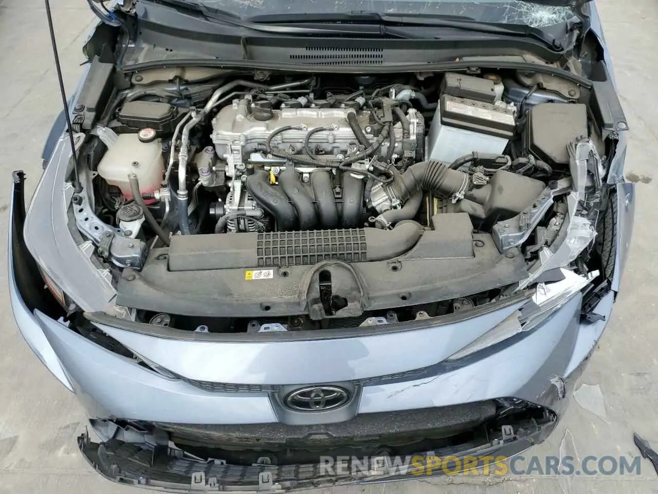 11 fotografías del automóvil dañado 5YFEPRAE5LP089316 TOYOTA COROLLA 2020