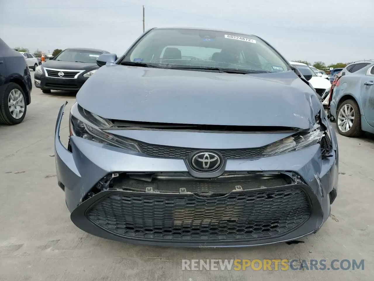 5 fotografías del automóvil dañado 5YFEPRAE5LP089316 TOYOTA COROLLA 2020
