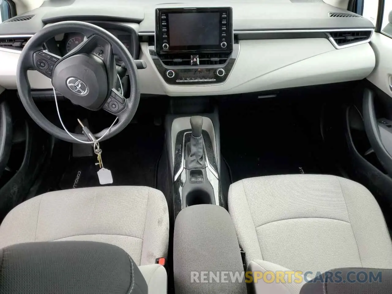 8 fotografías del automóvil dañado 5YFEPRAE5LP089316 TOYOTA COROLLA 2020