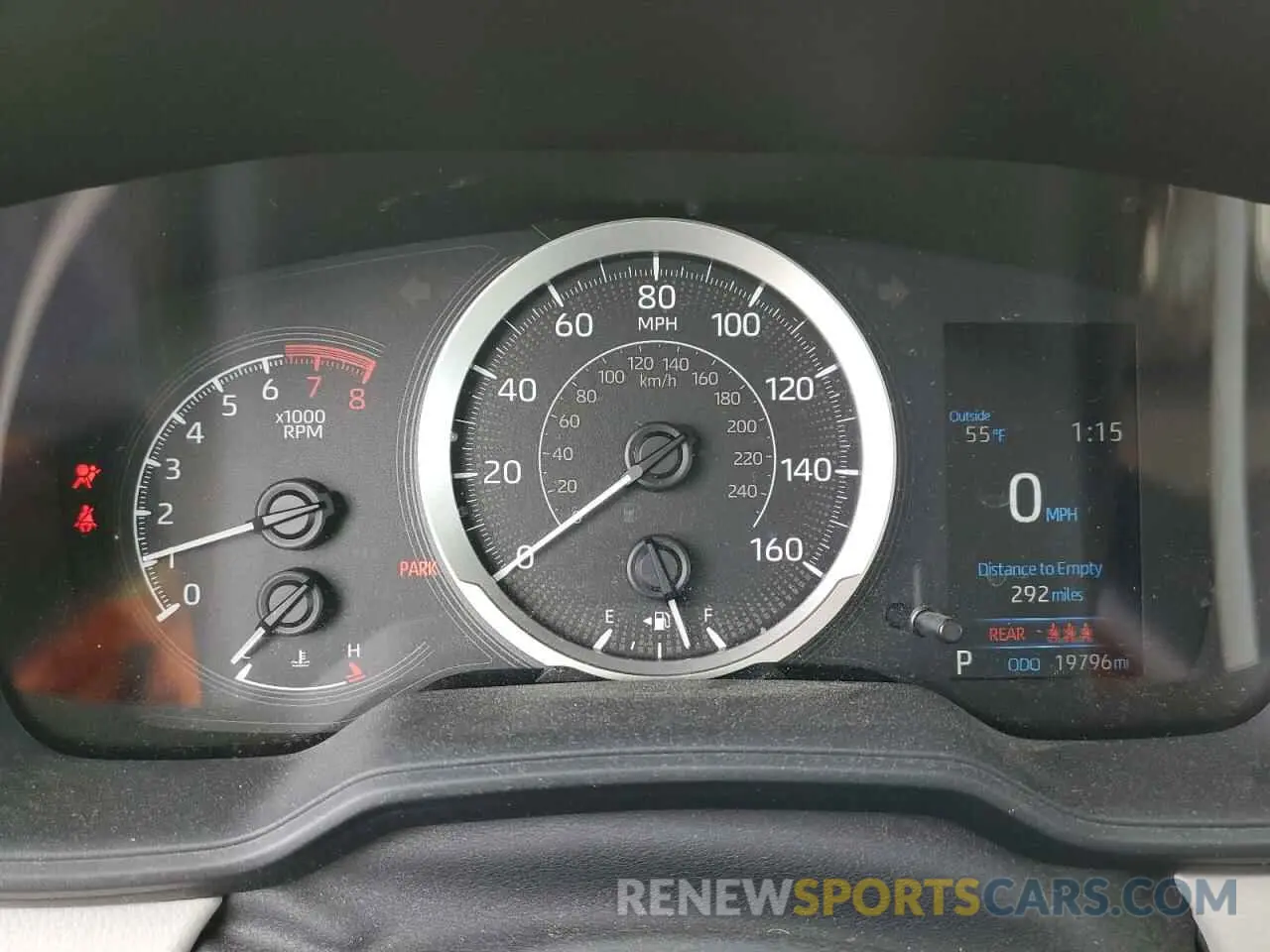 9 fotografías del automóvil dañado 5YFEPRAE5LP089316 TOYOTA COROLLA 2020