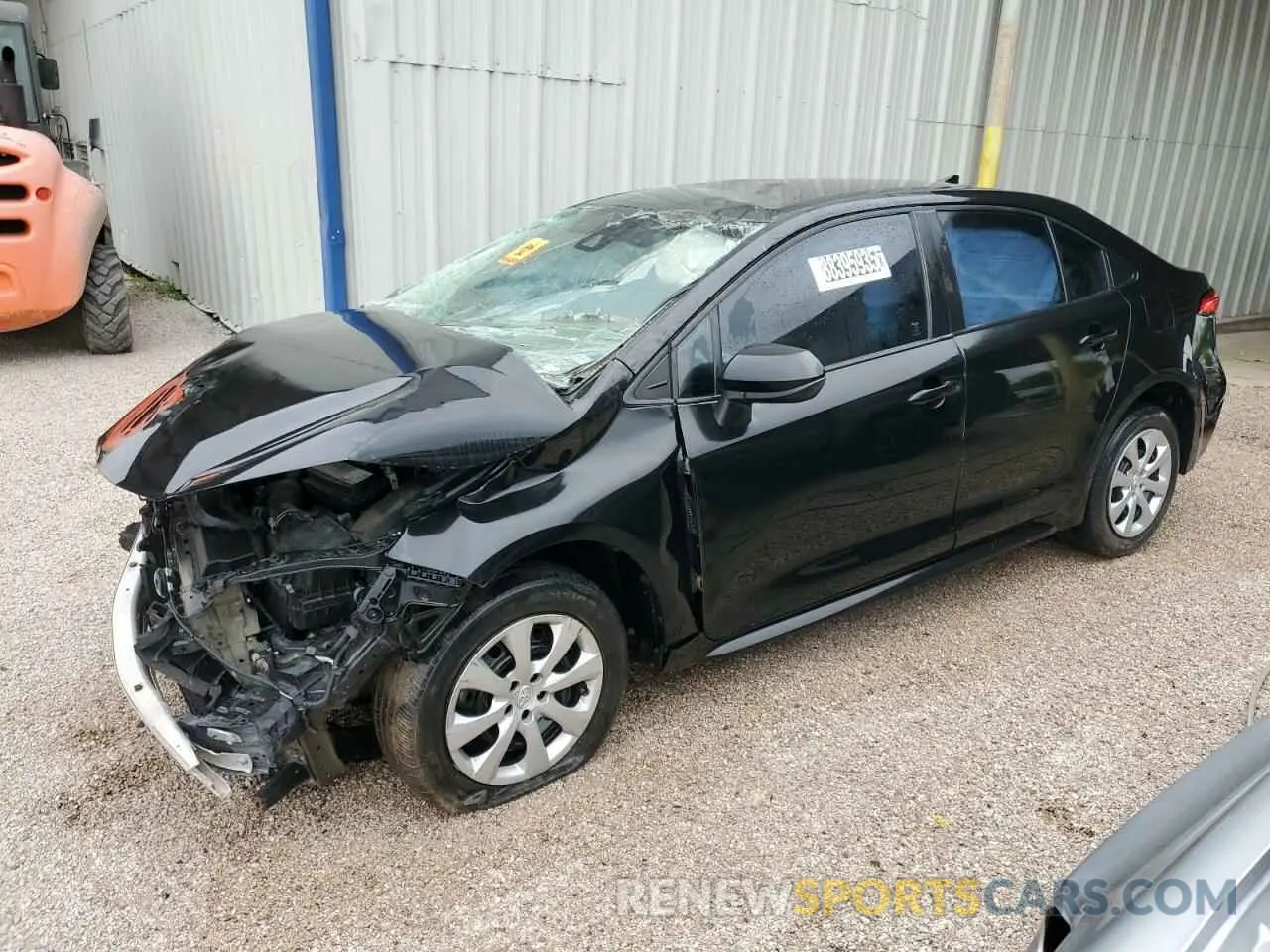 1 fotografías del automóvil dañado 5YFEPRAE5LP089364 TOYOTA COROLLA 2020