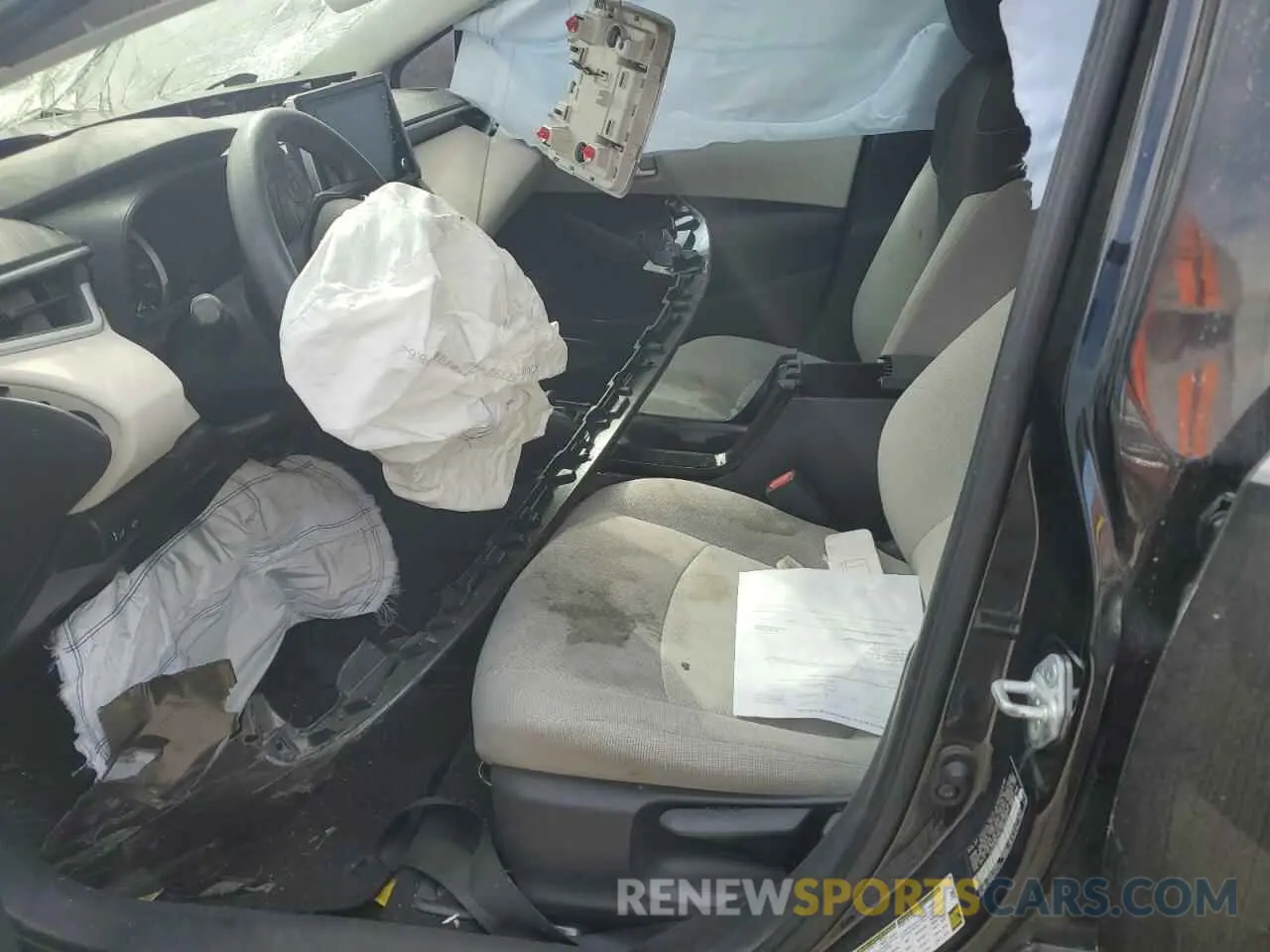7 fotografías del automóvil dañado 5YFEPRAE5LP089364 TOYOTA COROLLA 2020