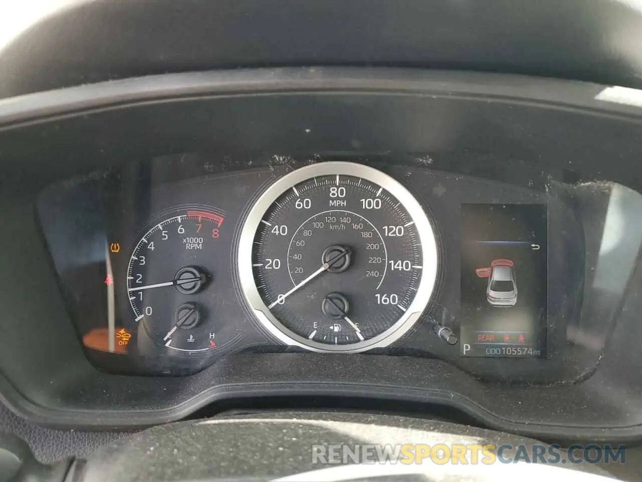9 fotografías del automóvil dañado 5YFEPRAE5LP091664 TOYOTA COROLLA 2020