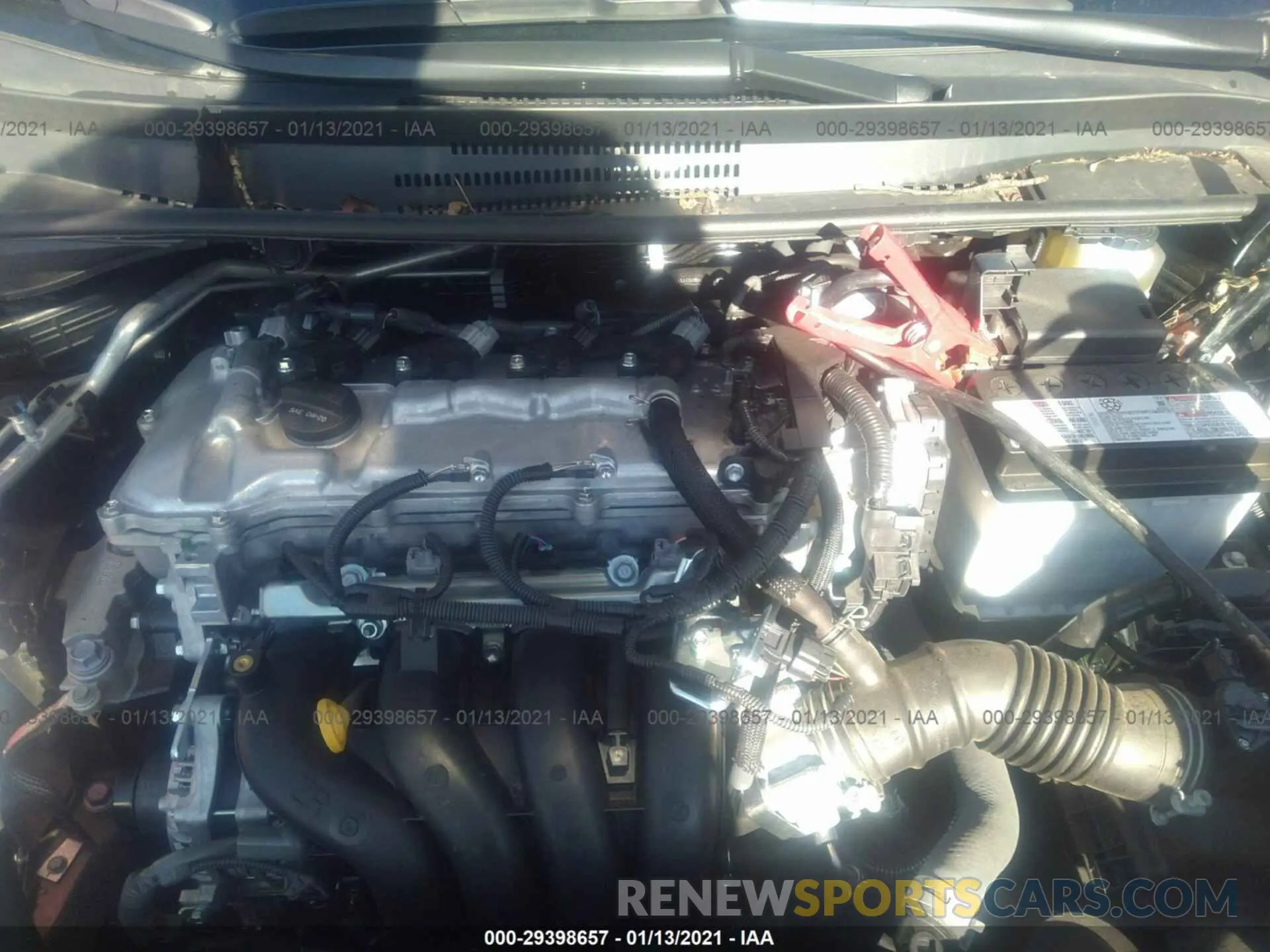 10 fotografías del automóvil dañado 5YFEPRAE5LP096282 TOYOTA COROLLA 2020