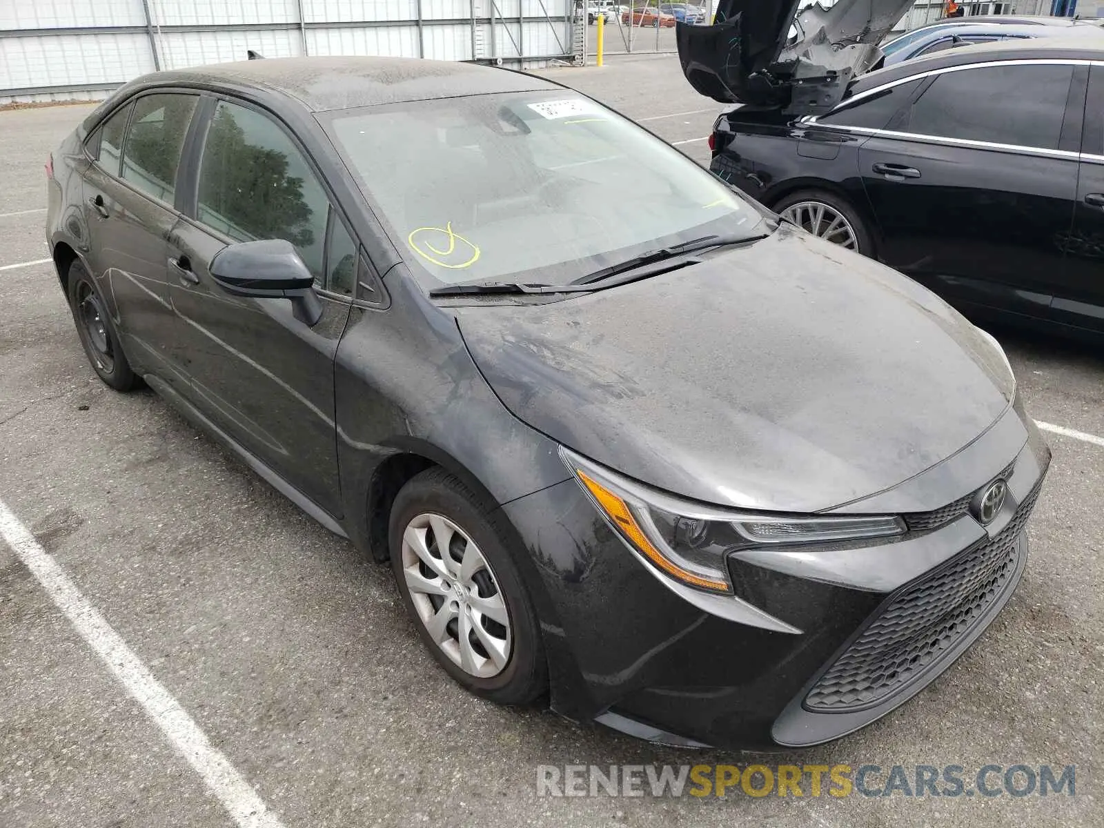 1 fotografías del automóvil dañado 5YFEPRAE5LP096427 TOYOTA COROLLA 2020