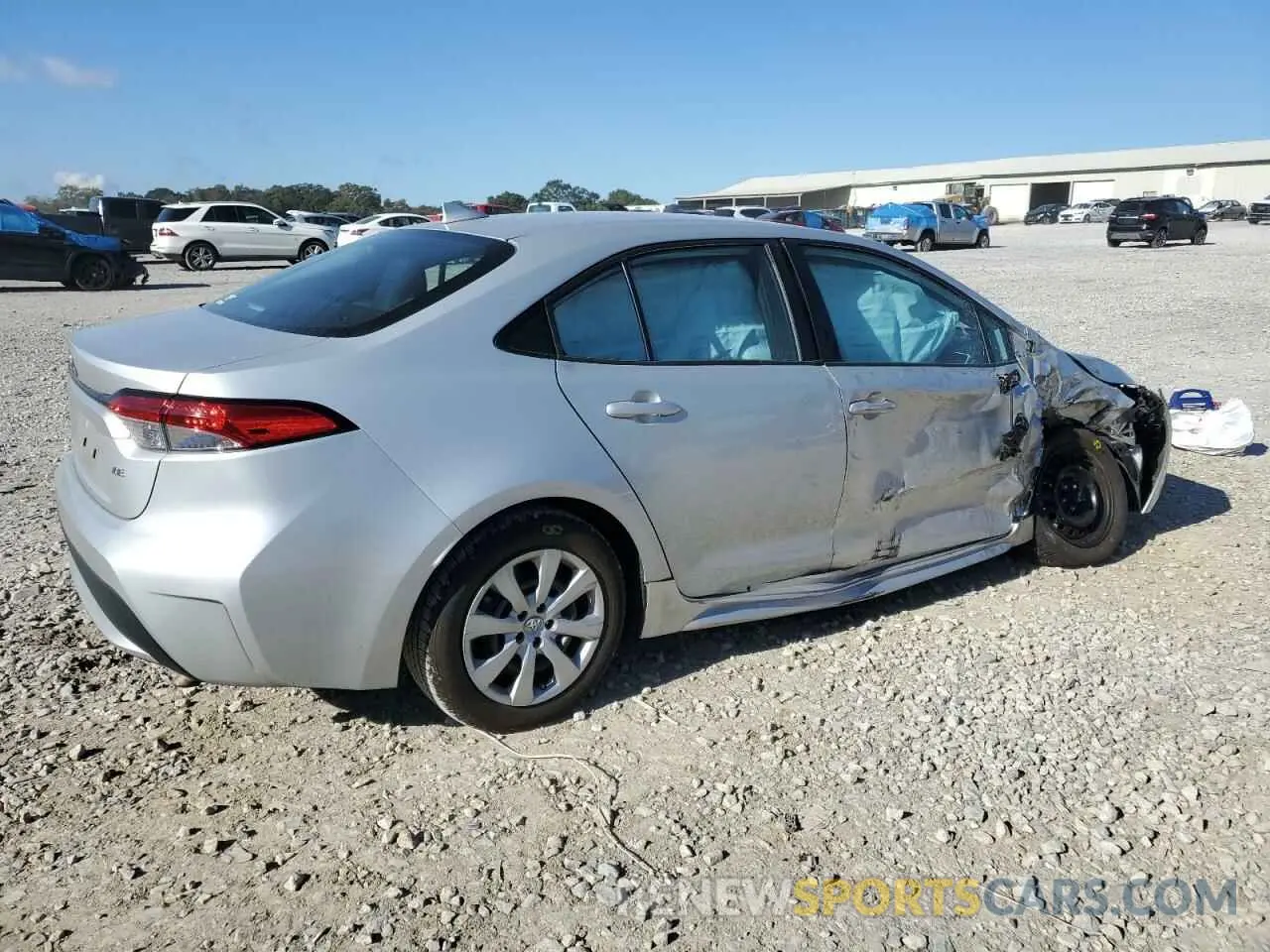 3 fotografías del automóvil dañado 5YFEPRAE5LP098825 TOYOTA COROLLA 2020