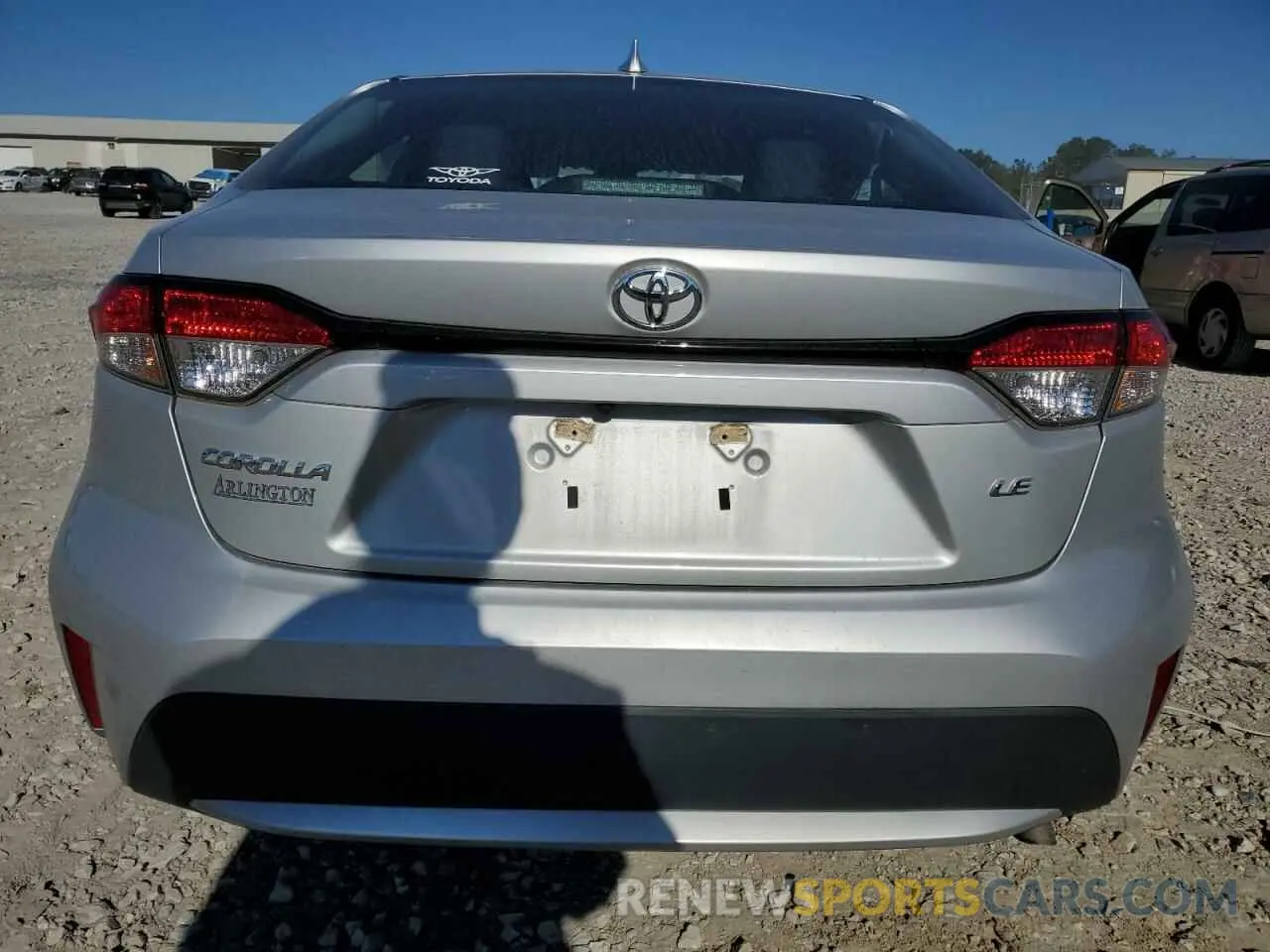 6 fotografías del automóvil dañado 5YFEPRAE5LP098825 TOYOTA COROLLA 2020