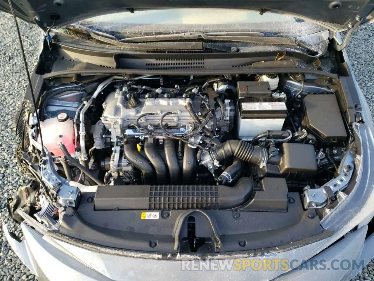 7 fotografías del automóvil dañado 5YFEPRAE5LP099943 TOYOTA COROLLA 2020