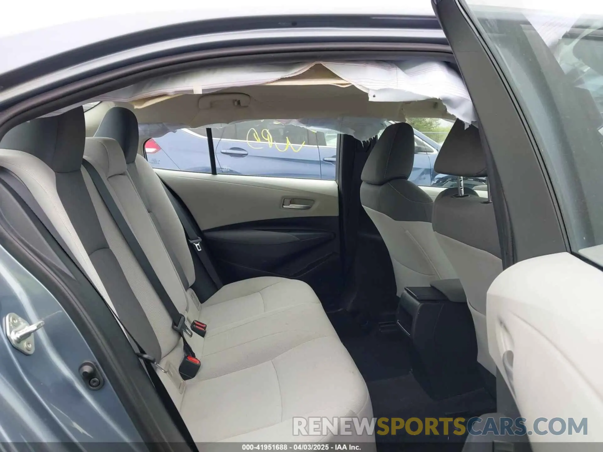 8 fotografías del automóvil dañado 5YFEPRAE5LP101660 TOYOTA COROLLA 2020
