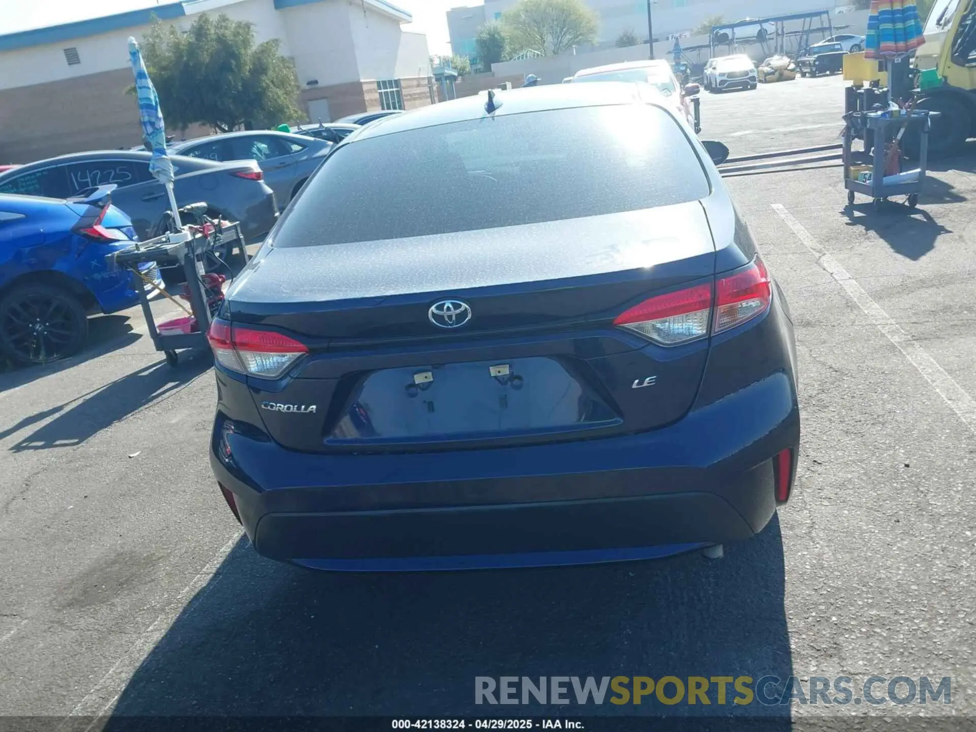 16 fotografías del automóvil dañado 5YFEPRAE5LP104462 TOYOTA COROLLA 2020