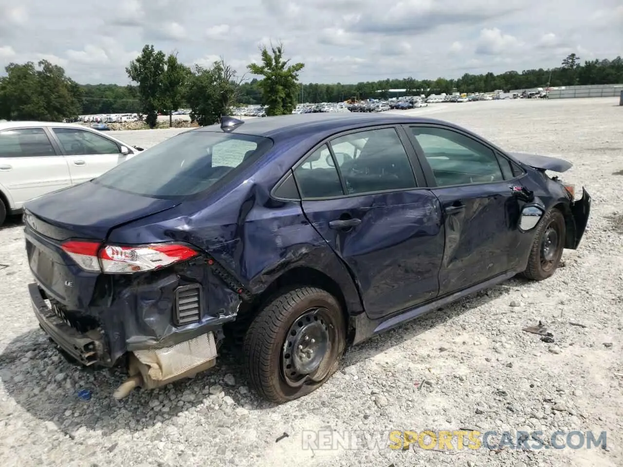 9 fotografías del automóvil dañado 5YFEPRAE5LP105210 TOYOTA COROLLA 2020