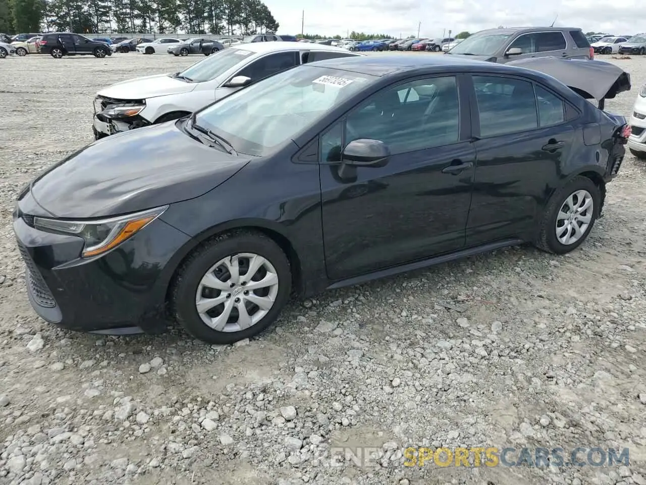 1 fotografías del automóvil dañado 5YFEPRAE5LP116529 TOYOTA COROLLA 2020