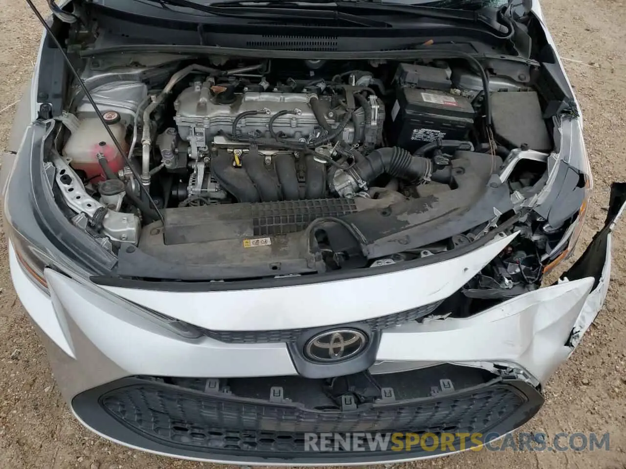 11 fotografías del automóvil dañado 5YFEPRAE5LP124999 TOYOTA COROLLA 2020