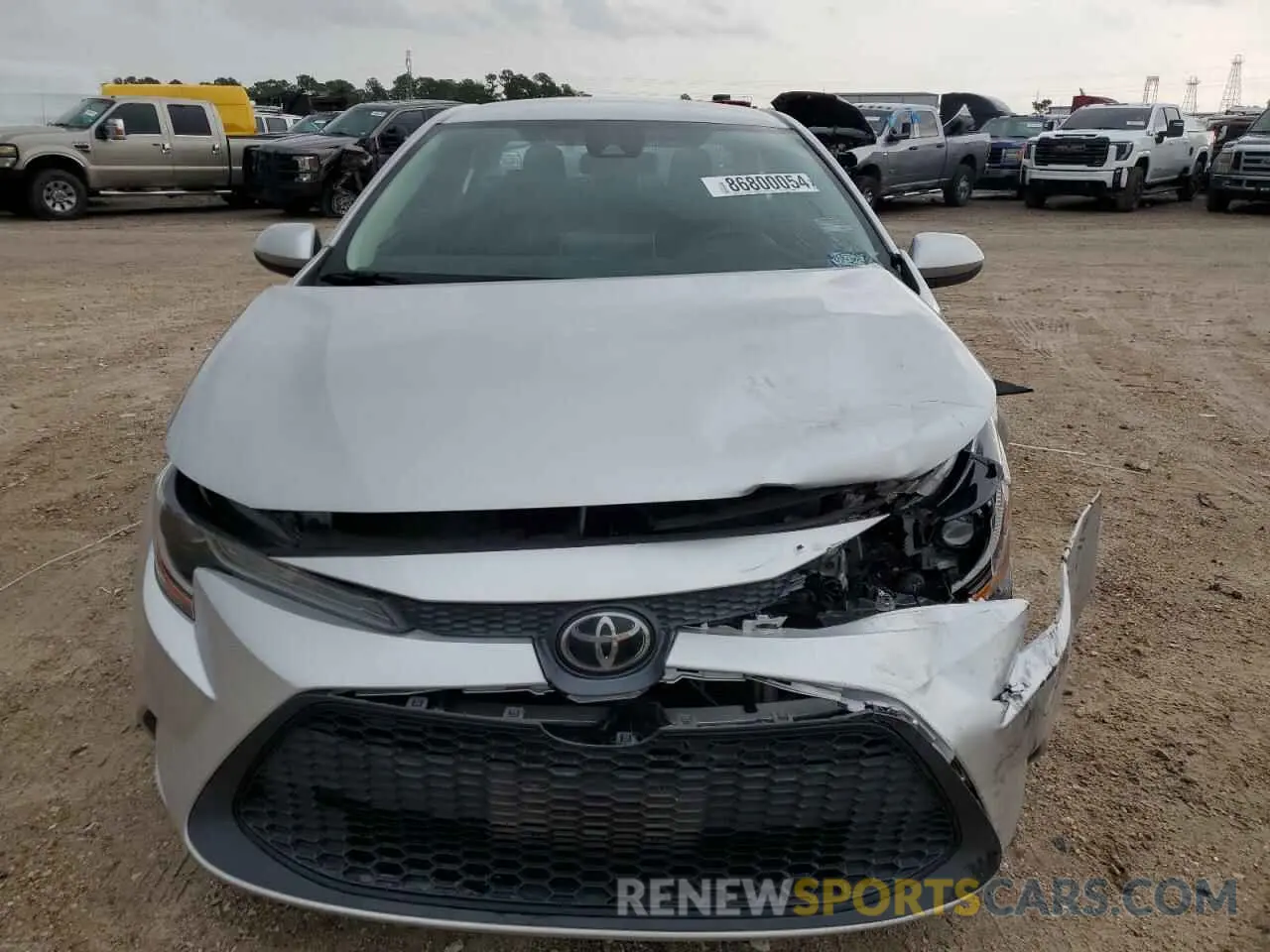 5 fotografías del automóvil dañado 5YFEPRAE5LP124999 TOYOTA COROLLA 2020