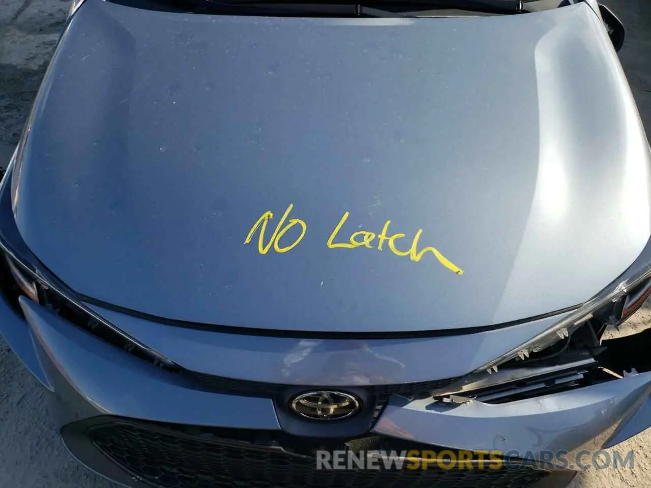 7 fotografías del automóvil dañado 5YFEPRAE5LP125215 TOYOTA COROLLA 2020