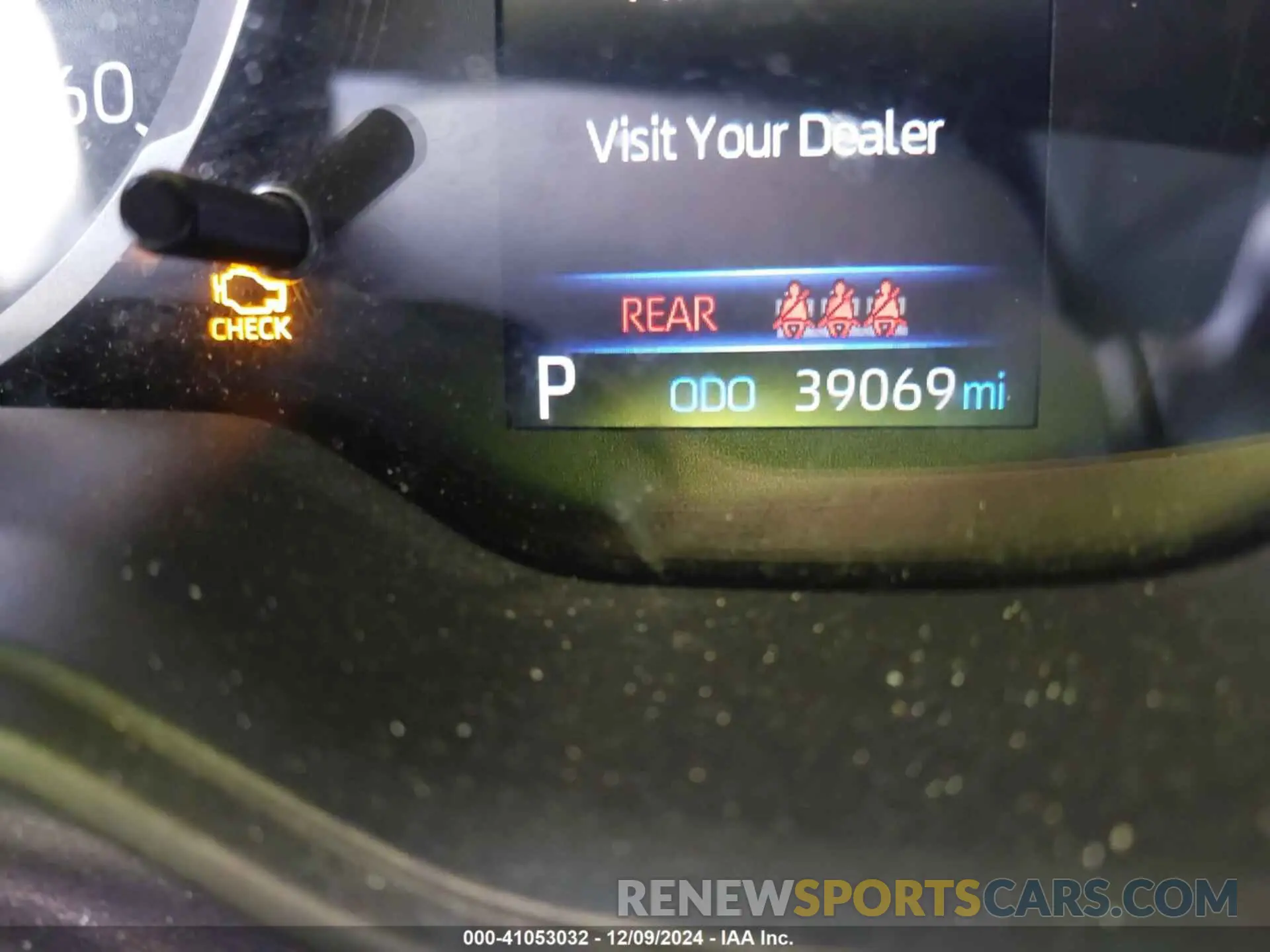 15 fotografías del automóvil dañado 5YFEPRAE5LP130561 TOYOTA COROLLA 2020