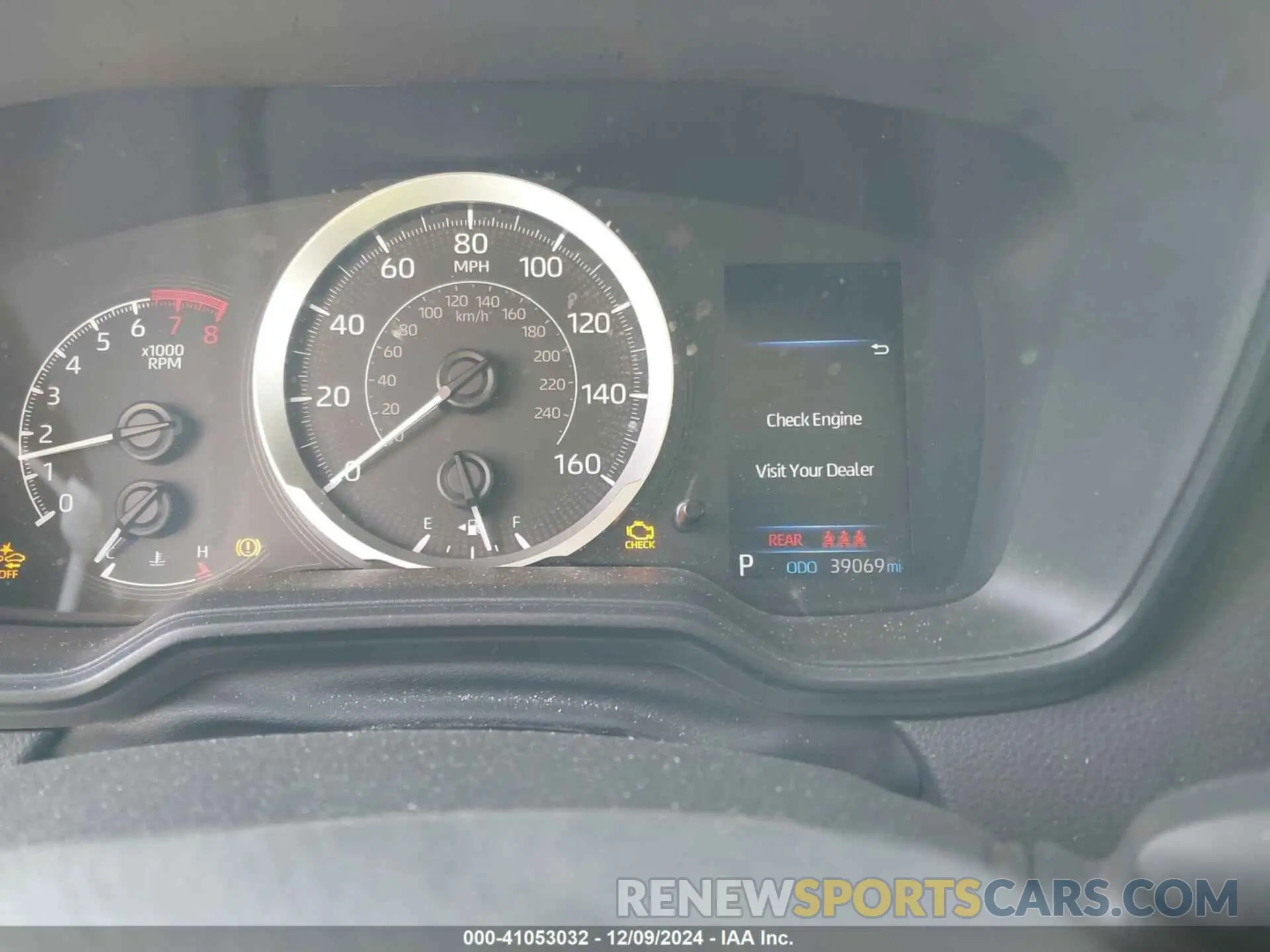7 fotografías del automóvil dañado 5YFEPRAE5LP130561 TOYOTA COROLLA 2020