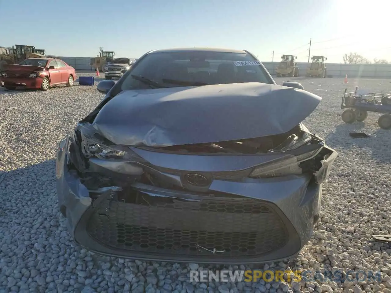 5 fotografías del automóvil dañado 5YFEPRAE5LP131659 TOYOTA COROLLA 2020