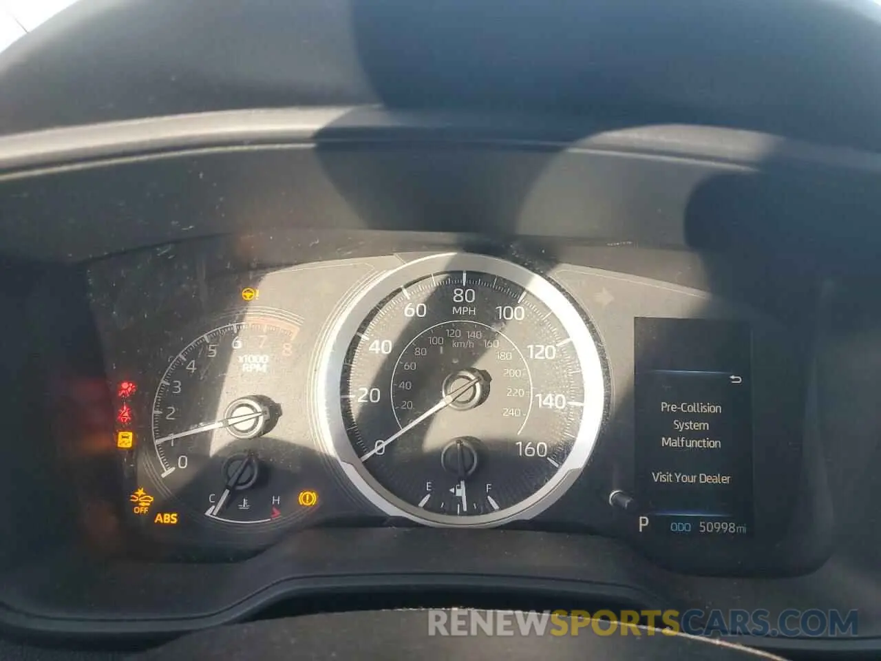 9 fotografías del automóvil dañado 5YFEPRAE5LP131659 TOYOTA COROLLA 2020