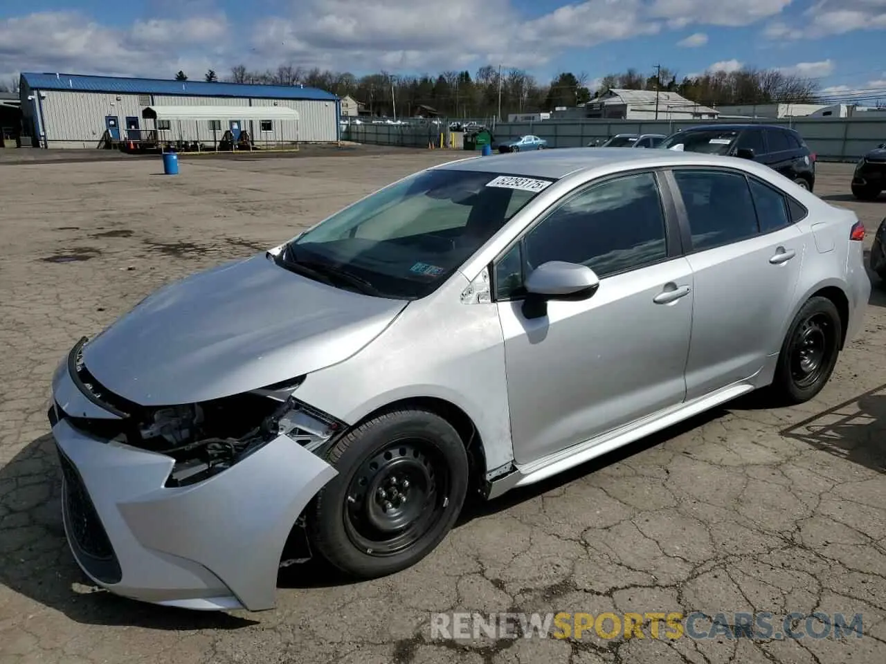 1 fotografías del automóvil dañado 5YFEPRAE5LP132682 TOYOTA COROLLA 2020
