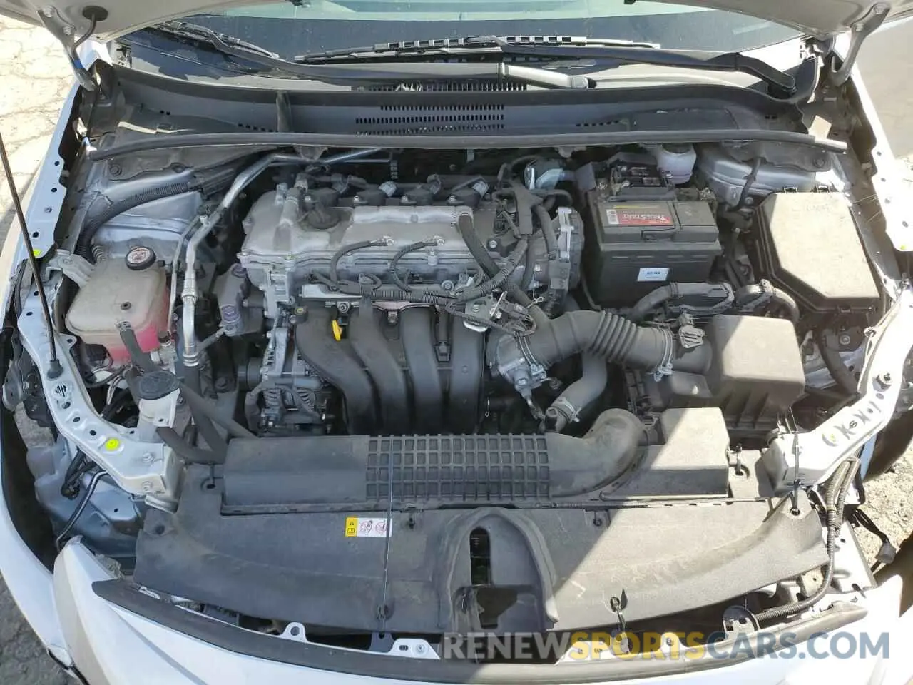 11 fotografías del automóvil dañado 5YFEPRAE5LP132682 TOYOTA COROLLA 2020