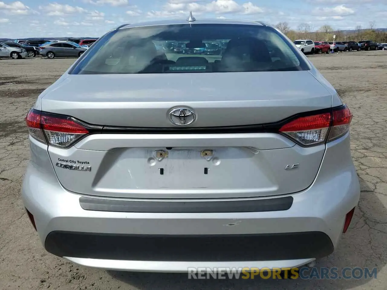 6 fotografías del automóvil dañado 5YFEPRAE5LP132682 TOYOTA COROLLA 2020