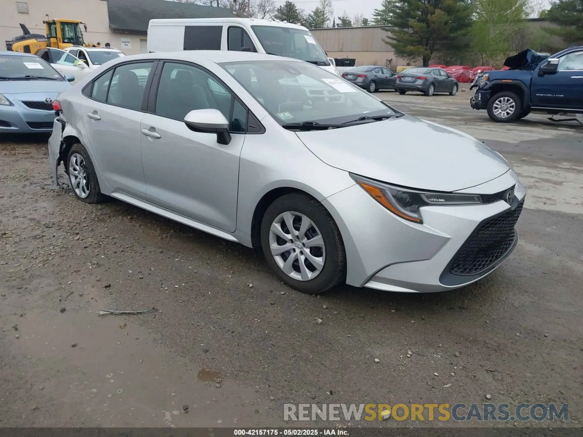 1 fotografías del automóvil dañado 5YFEPRAE5LP136375 TOYOTA COROLLA 2020