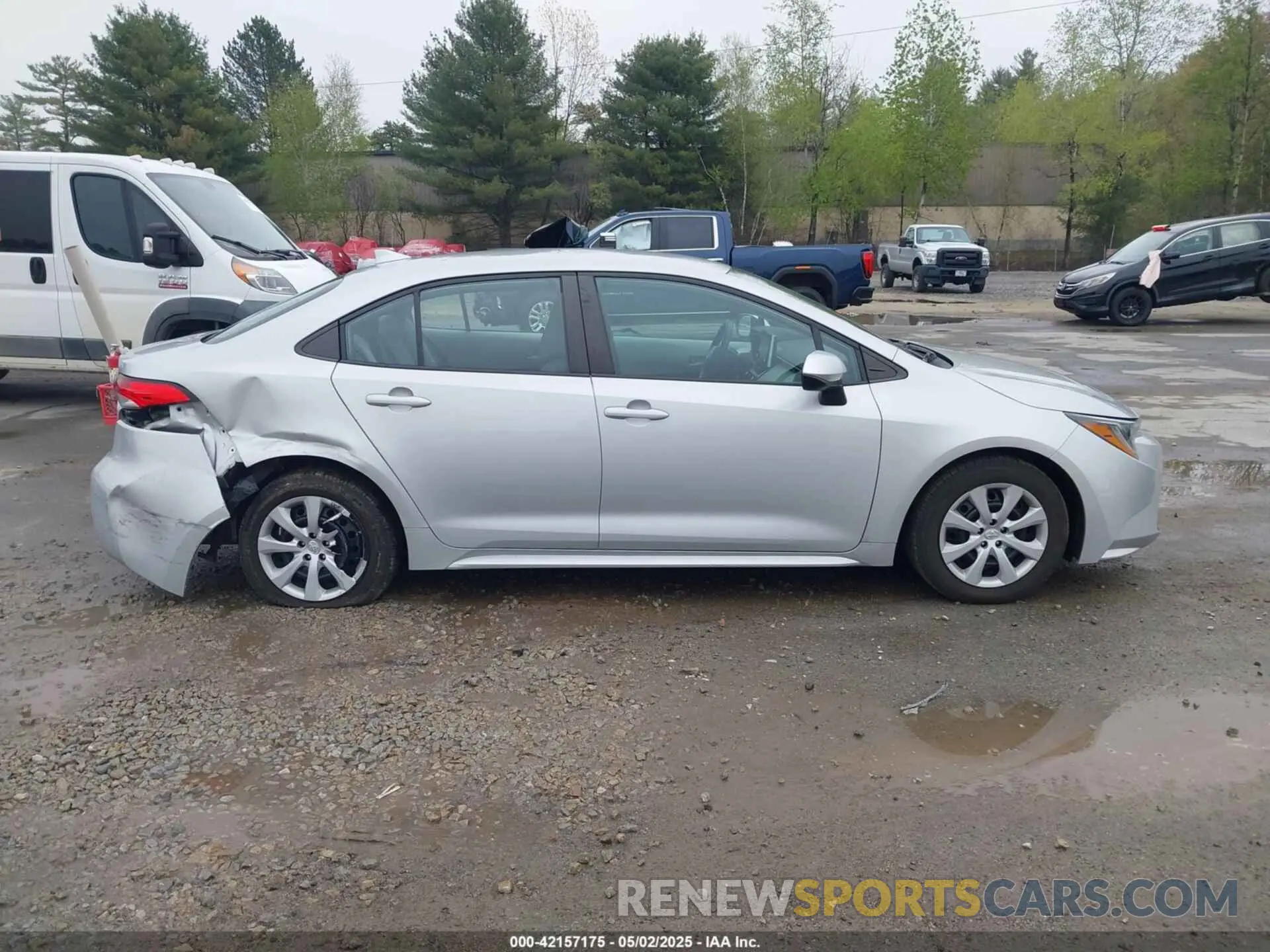12 fotografías del automóvil dañado 5YFEPRAE5LP136375 TOYOTA COROLLA 2020
