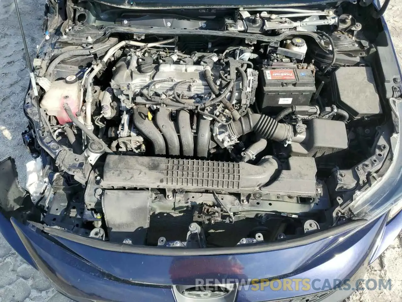 11 fotografías del automóvil dañado 5YFEPRAE5LP140345 TOYOTA COROLLA 2020