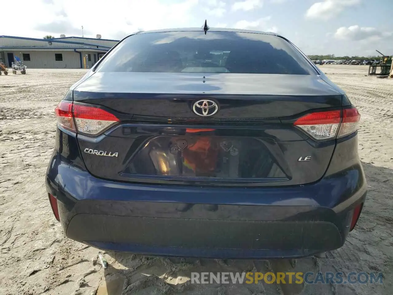 6 fotografías del automóvil dañado 5YFEPRAE5LP140345 TOYOTA COROLLA 2020