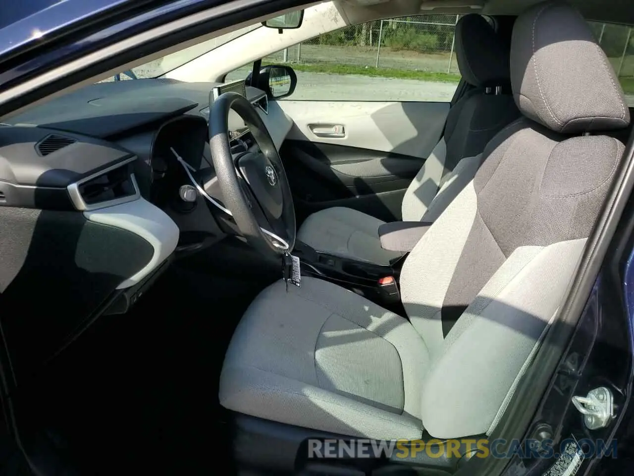 7 fotografías del automóvil dañado 5YFEPRAE5LP140345 TOYOTA COROLLA 2020