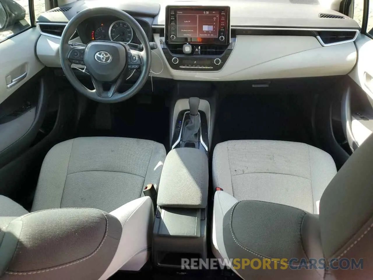 8 fotografías del automóvil dañado 5YFEPRAE5LP140345 TOYOTA COROLLA 2020