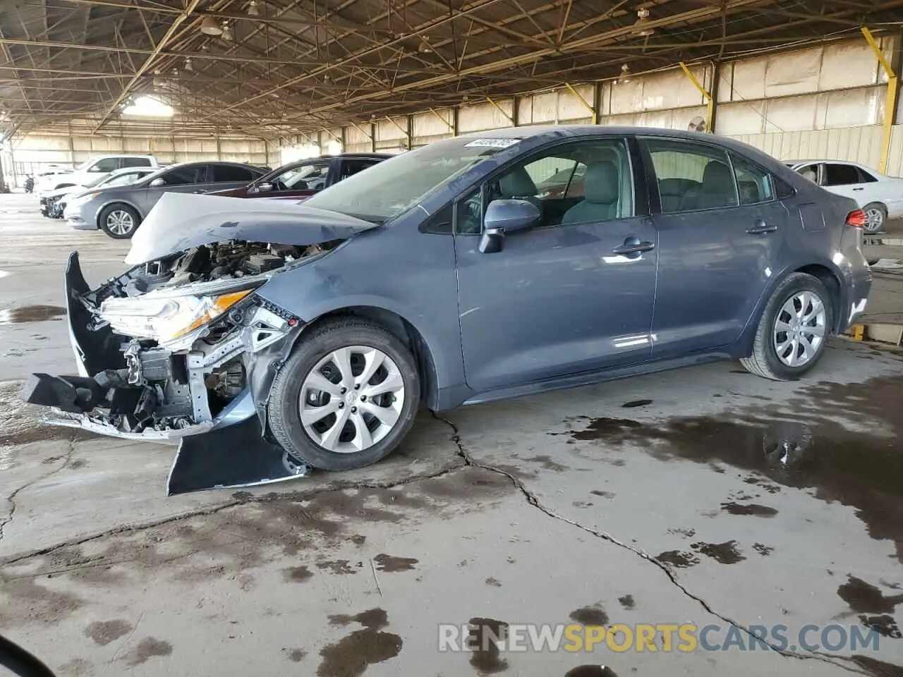 1 fotografías del automóvil dañado 5YFEPRAE6LP004418 TOYOTA COROLLA 2020