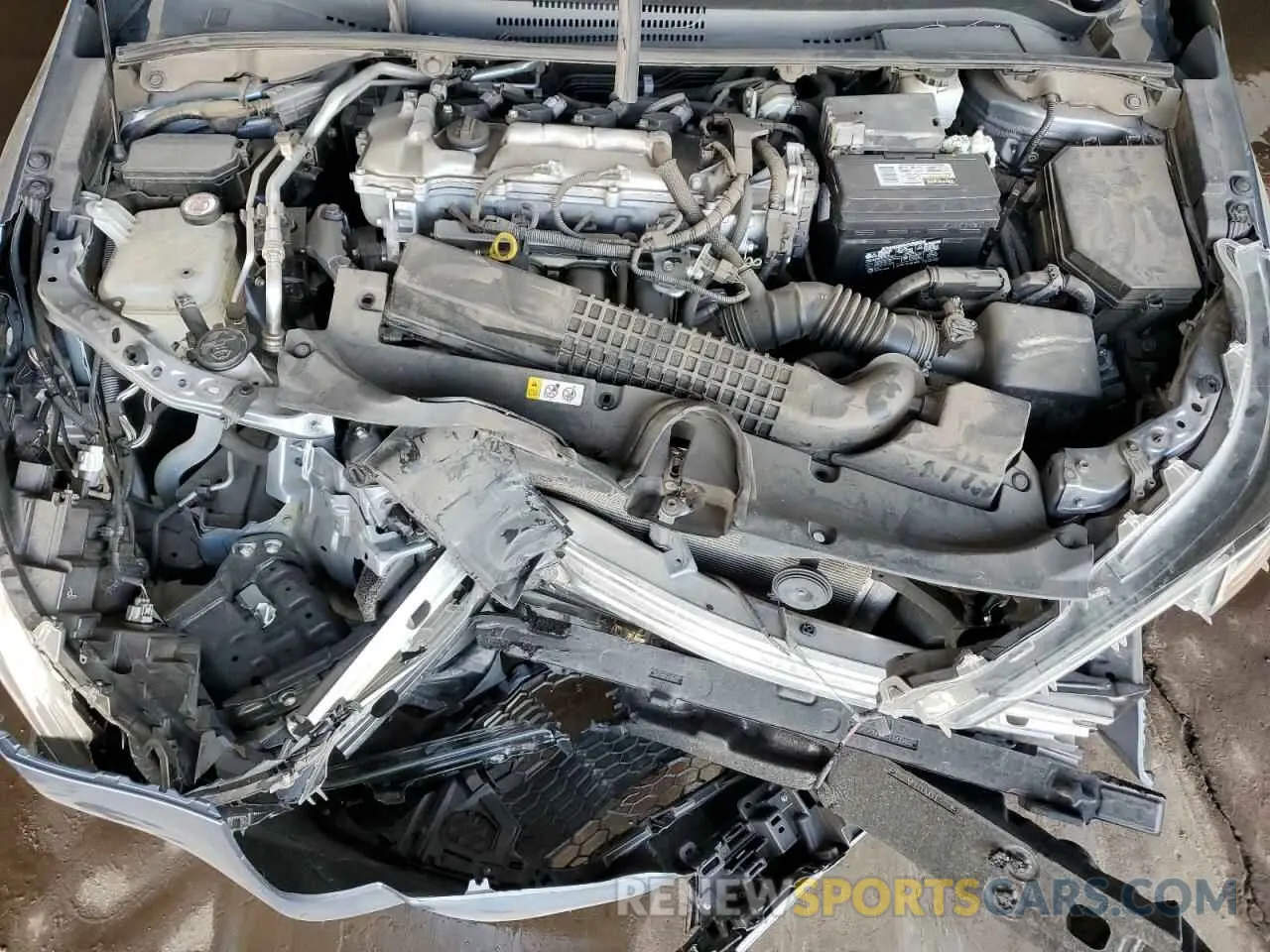 11 fotografías del automóvil dañado 5YFEPRAE6LP004418 TOYOTA COROLLA 2020